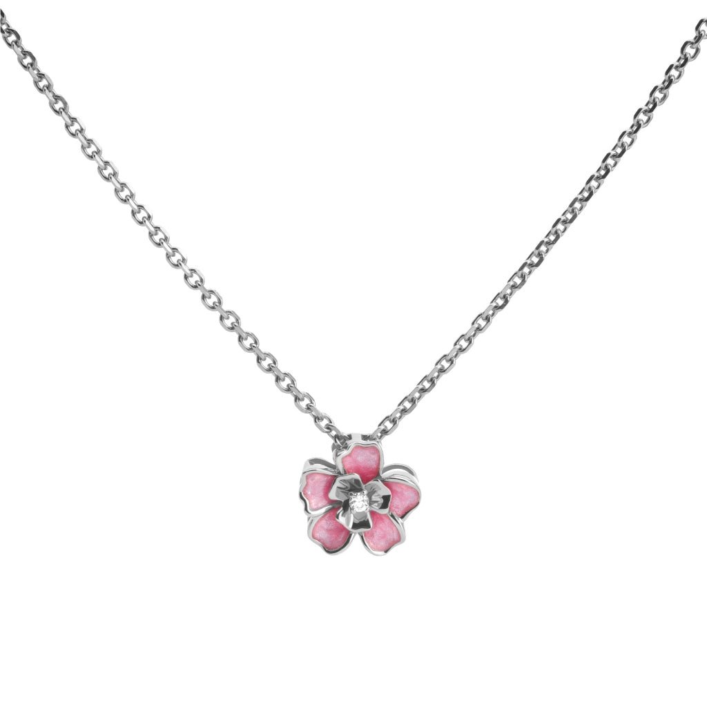 Kalung Serut Emas 7k - Zinia Gold Necklace - Charlotte Collection - Juene Jewelry - Juene