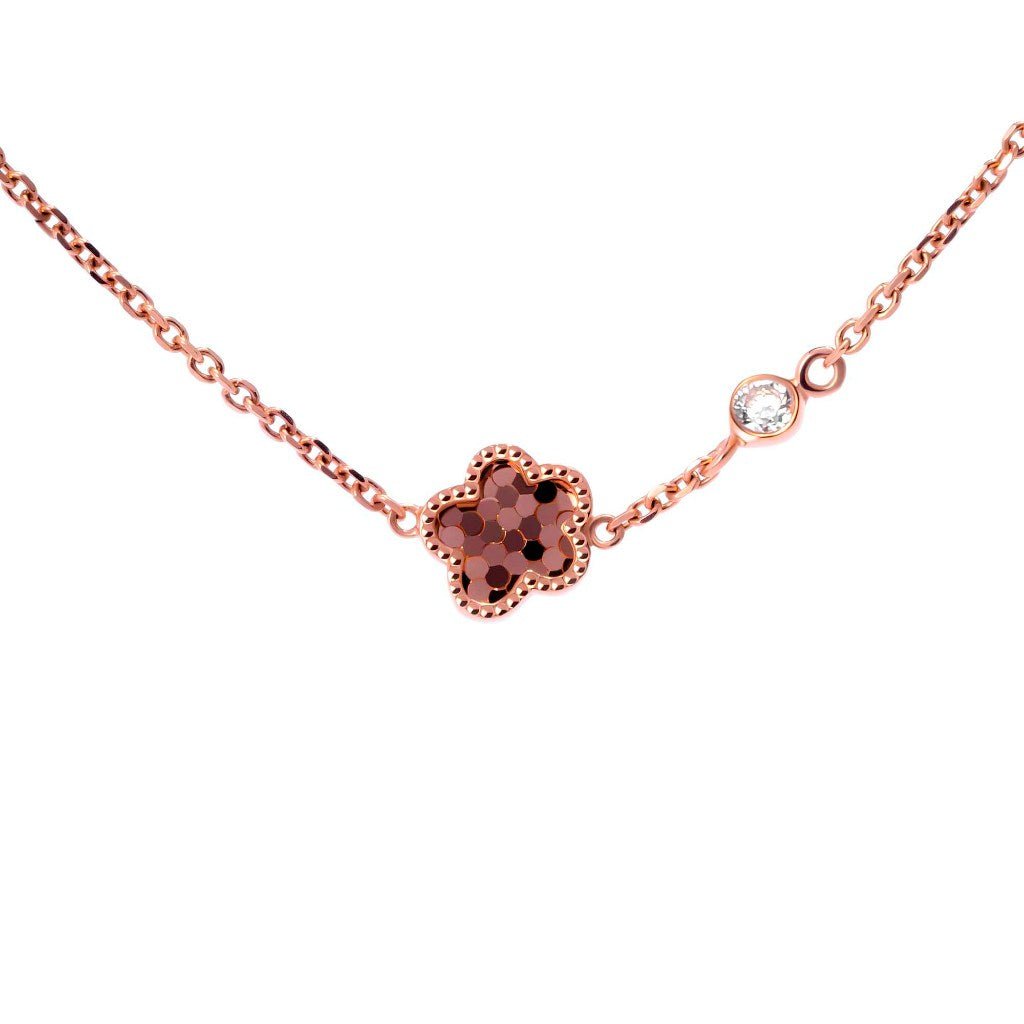 Kalung Serut Emas 8k - Naomi Gold Necklace - Evelina Collection - Juene Jewelry - Juene Jewelry