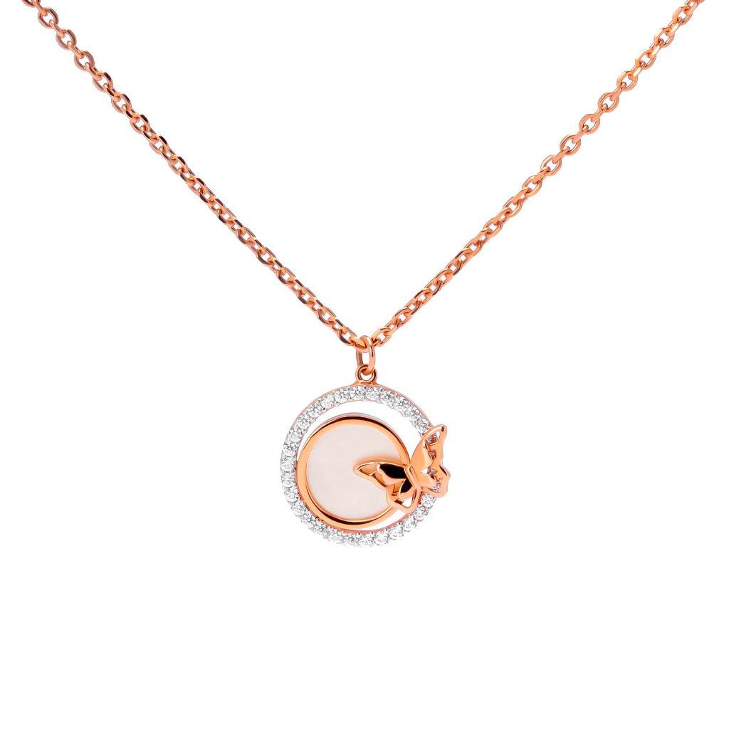 Kalung Serut Emas 8K - Savana Gold Necklace - Brianeta Collection - Juene Jewelry - Juene Jewelry