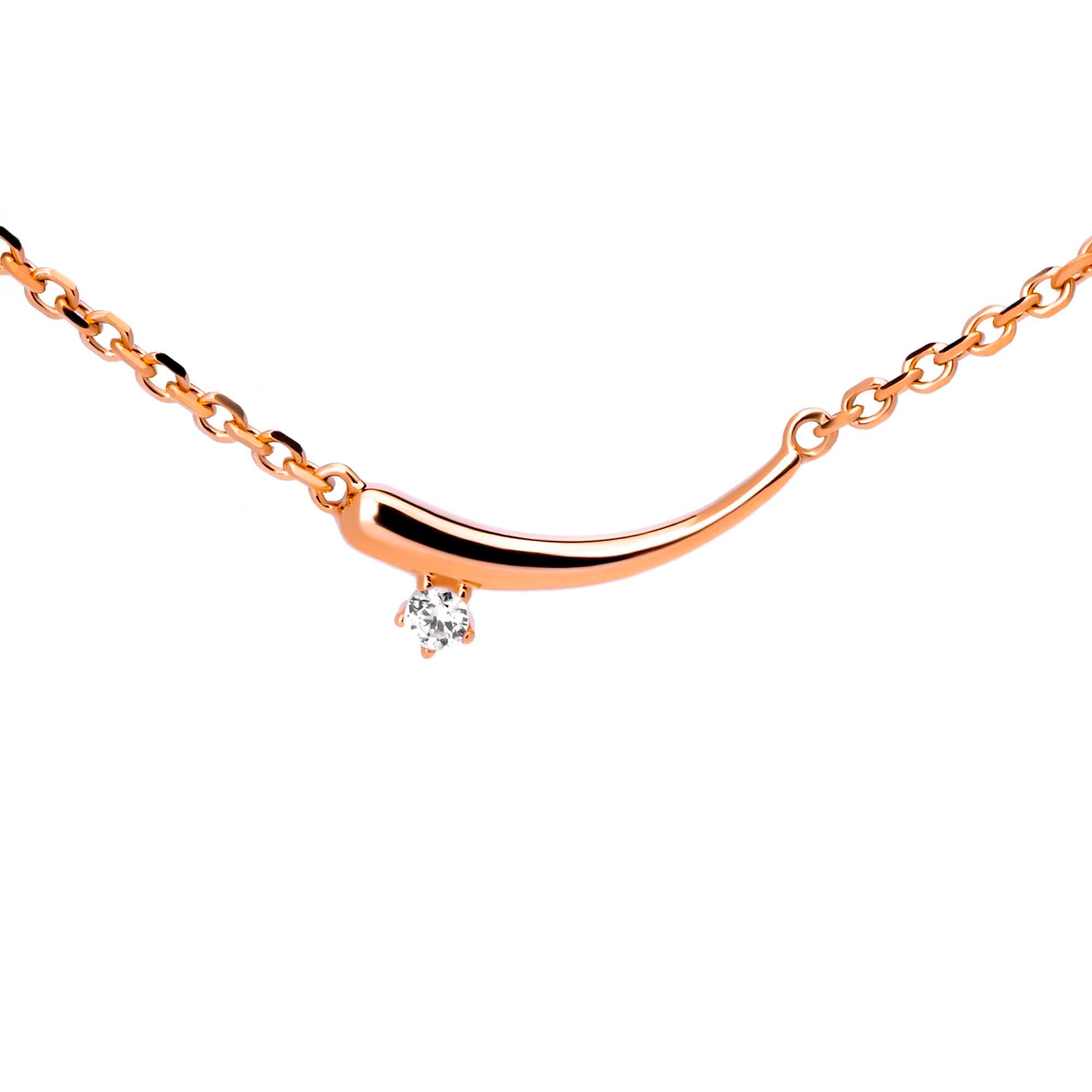 Kalung Serut Emas 8k - Stilla Gold Necklace - Tally Collection - Juene Jewelry - Juene