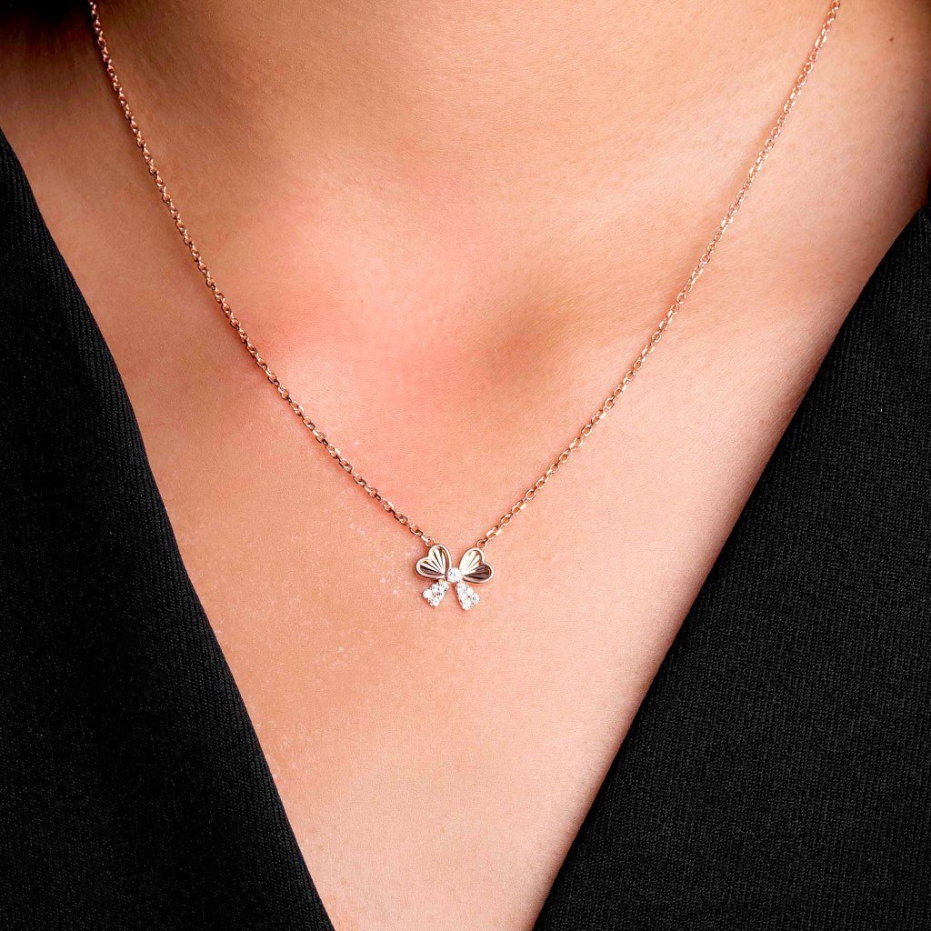 Kalung Serut Emas 8k - Vera Gold Necklace - Tally Collection - Juene Jewelry - Juene Jewelry
