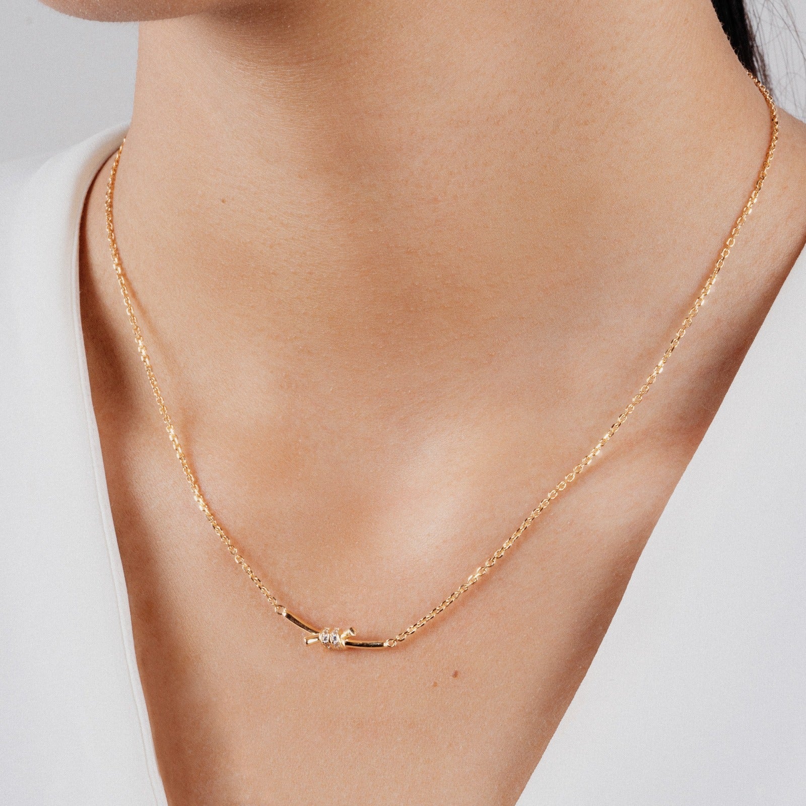Lavita Gold Necklace - Twine Collection