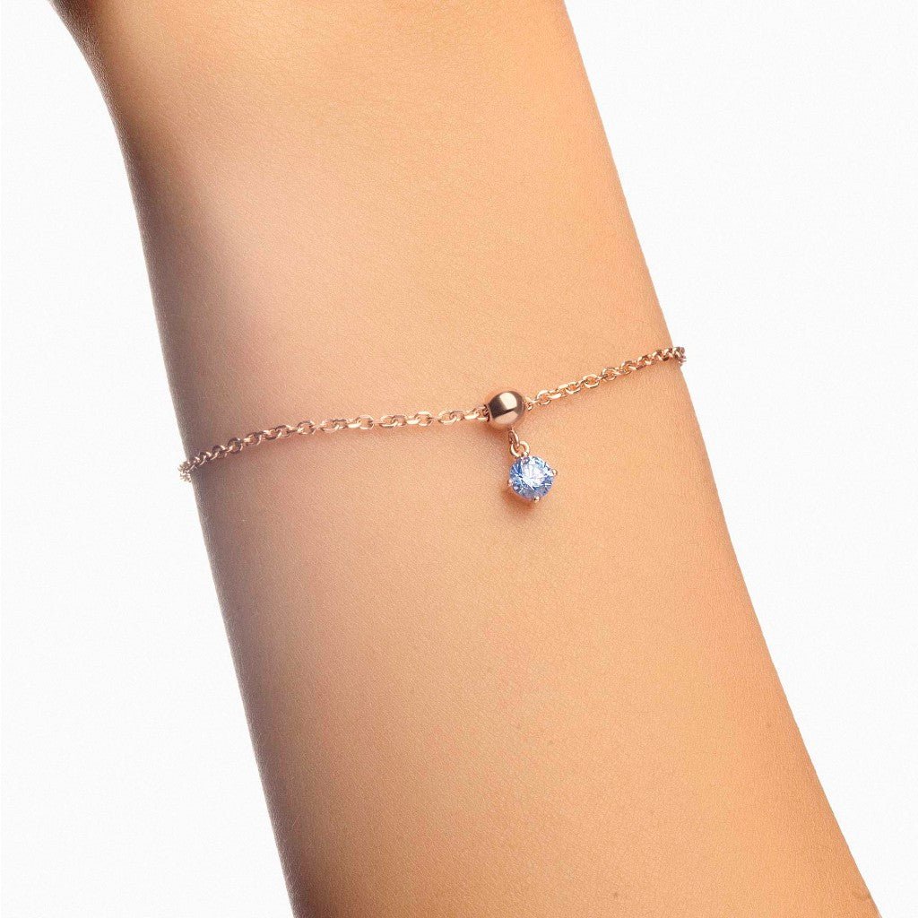 Liontin Emas 7k - Azure Gold Charm - Luxxe 02 Collection - Juene Jewelry - Juene