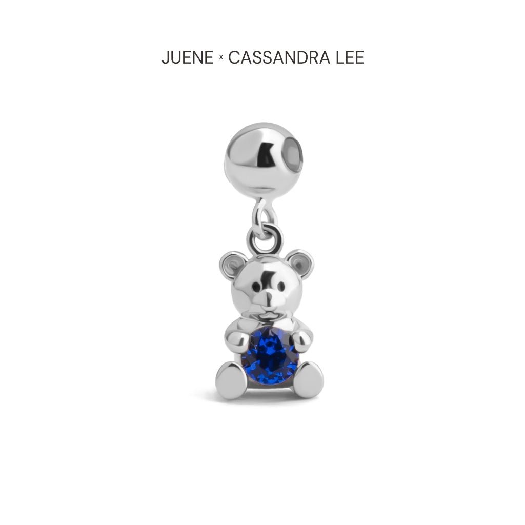Liontin Emas 7k - Bear Gold Charm - With Love Collection - Cassandra Lee x Juene Jewelry - Juene