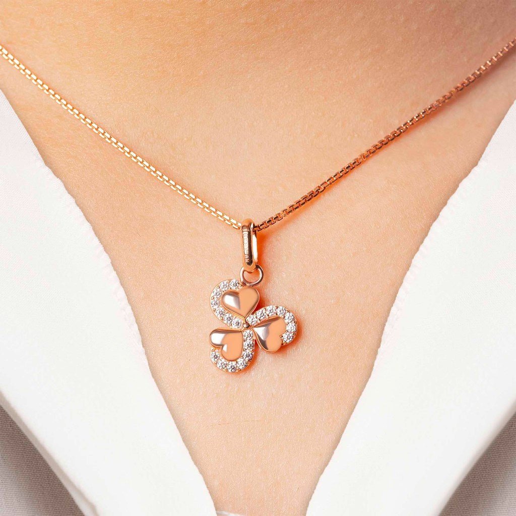 Liontin Emas 7k - Emery Gold Pendant - Adorn Collection - Juene Jewelry - Juene
