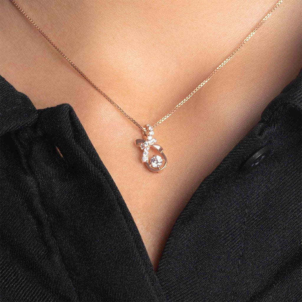 Liontin Emas 7k - Joy Gold Pendant - Eternal Collection - Juene Jewelry - Juene
