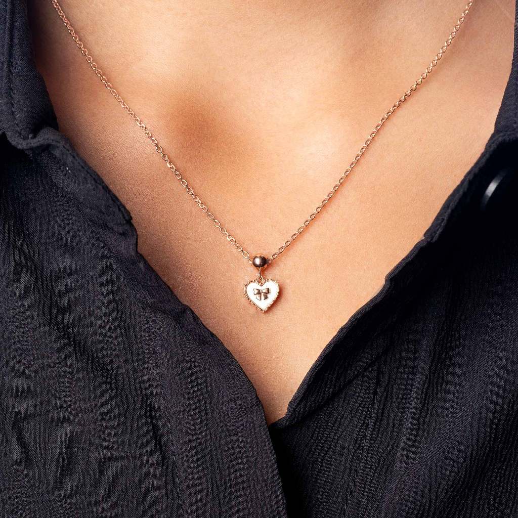 Liontin Emas 7k - Love Gold Charm - With Love Collection - Cassandra Lee x Juene Jewelry - Juene