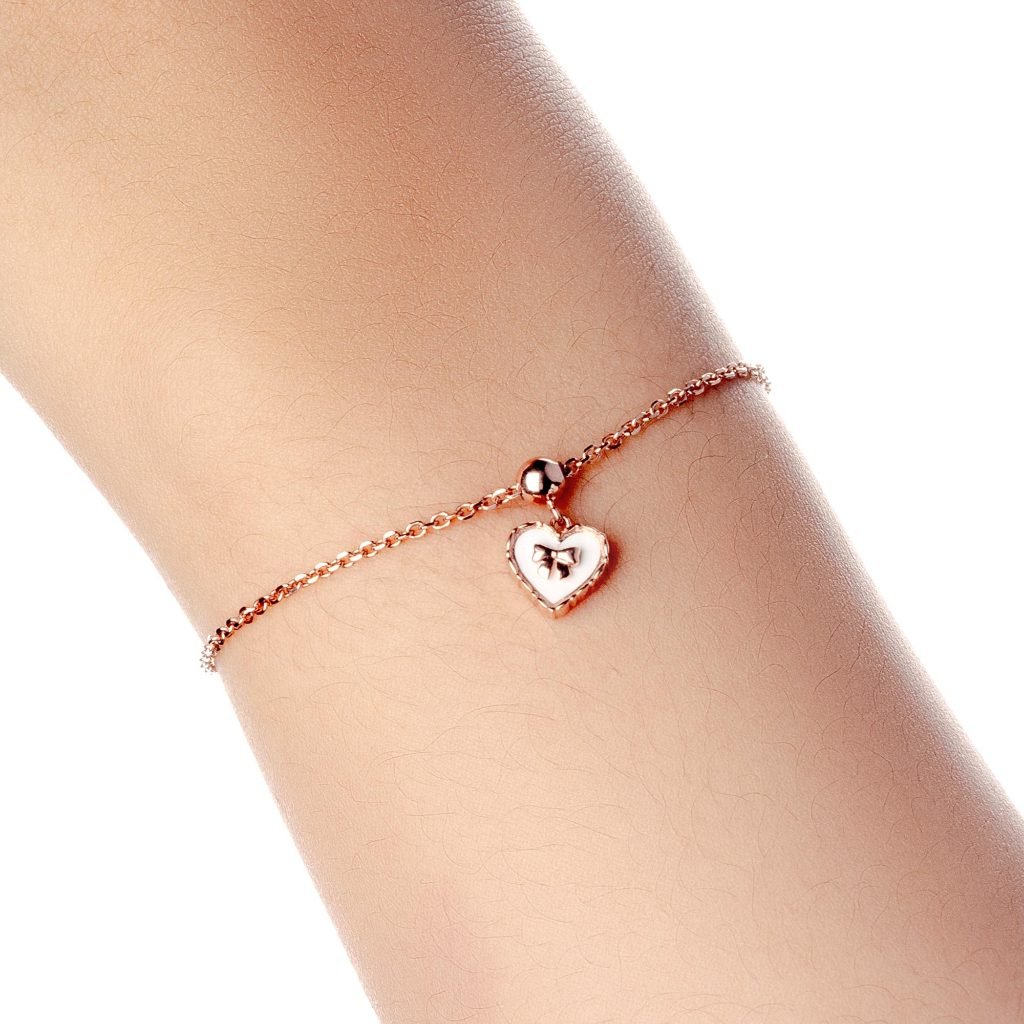 Liontin Emas 7k - Love Gold Charm - With Love Collection - Cassandra Lee x Juene Jewelry - Juene