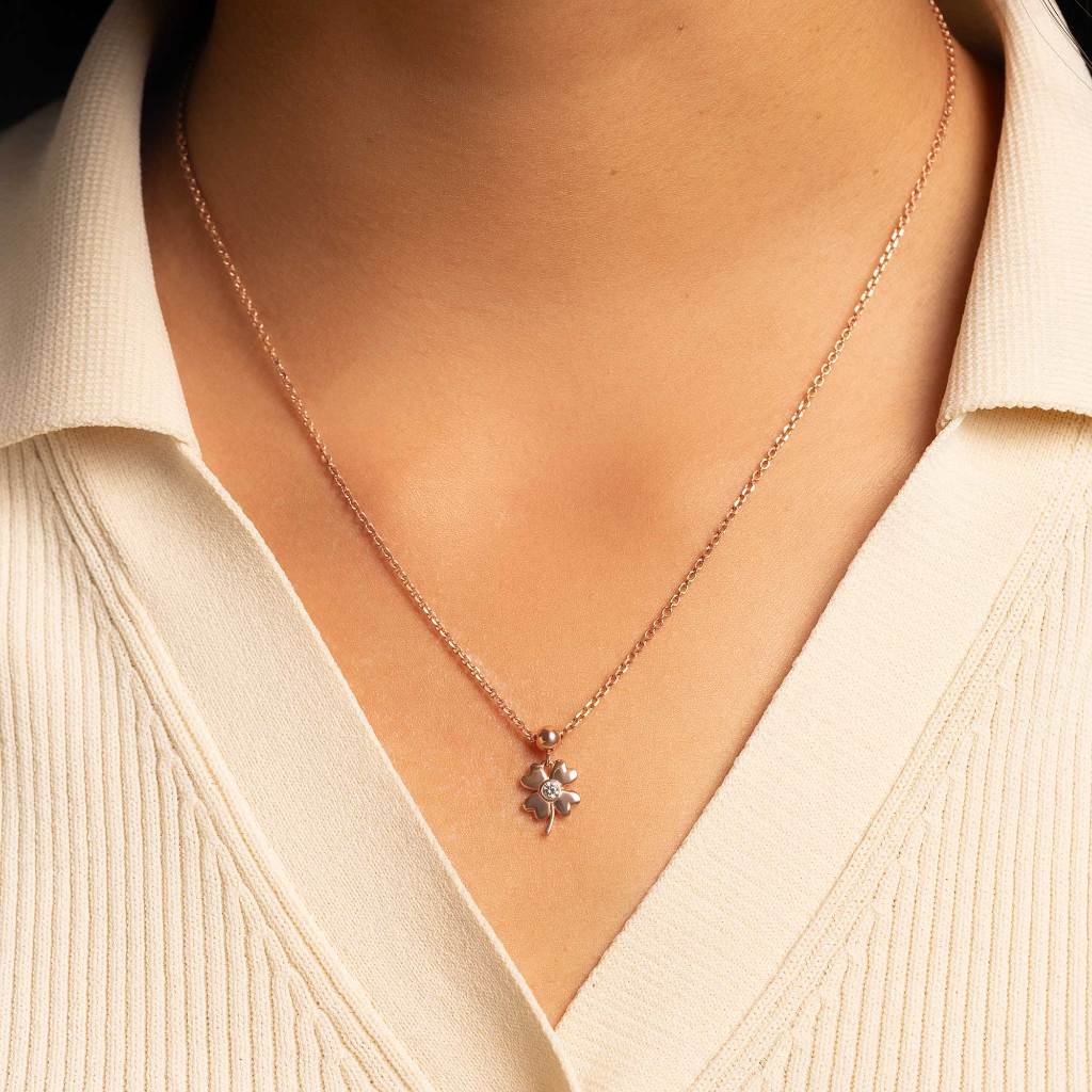 Liontin Emas 7k - Luck Gold Charm - Velina Collection - Juene Jewelry - Juene