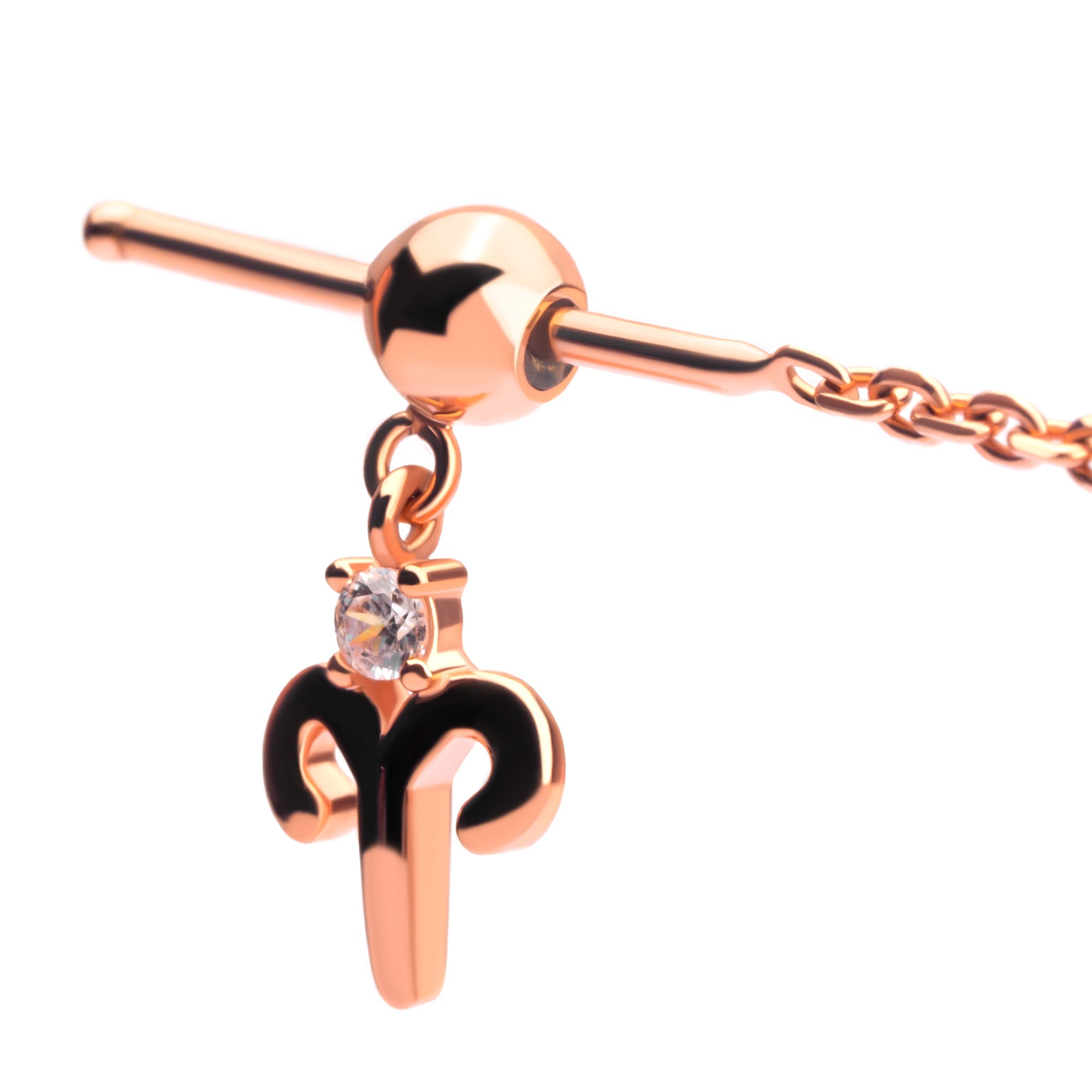 Liontin Emas 7k - Pink Gold Charm - Luxxe 02 Collection - Juene Jewelry - Juene