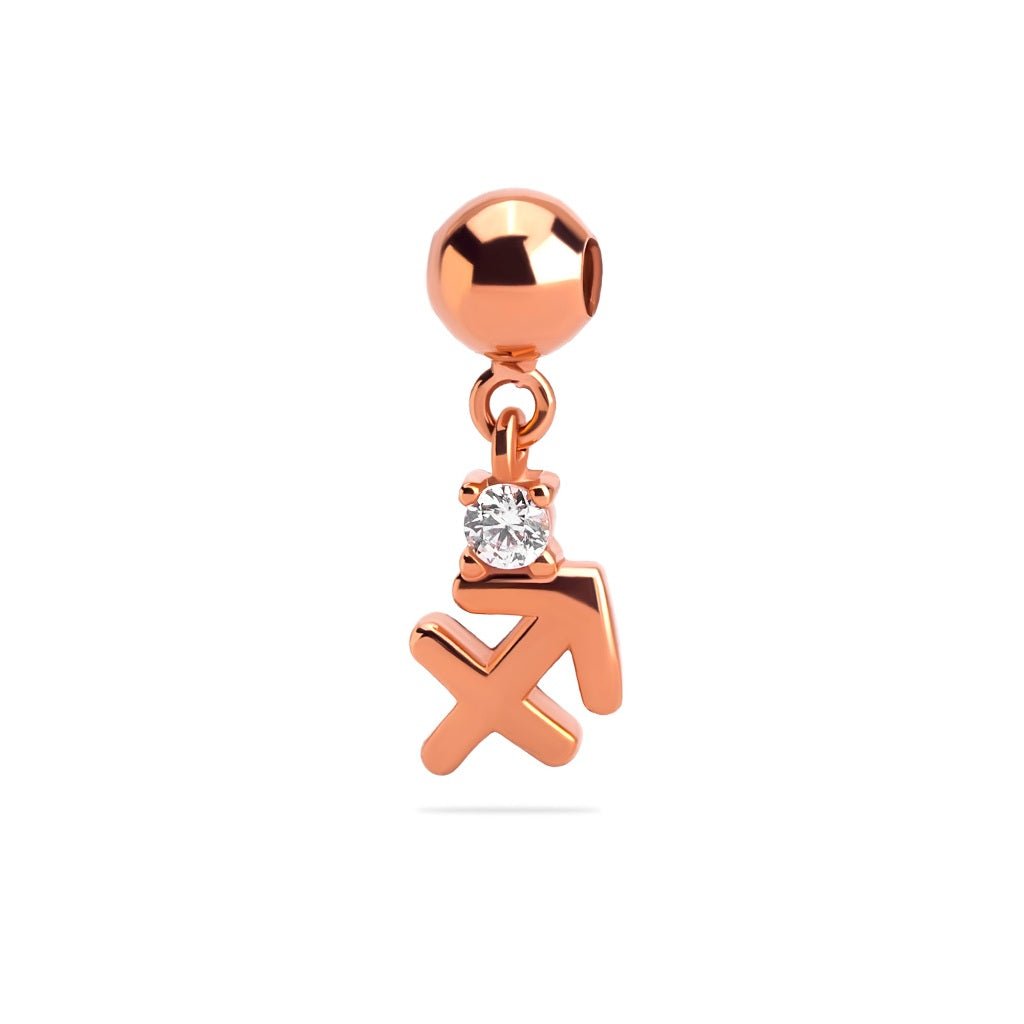 Liontin Emas 7k - Sagitarius Gold Charm - Luxxe 01 Collection - Juene Jewelry - Juene