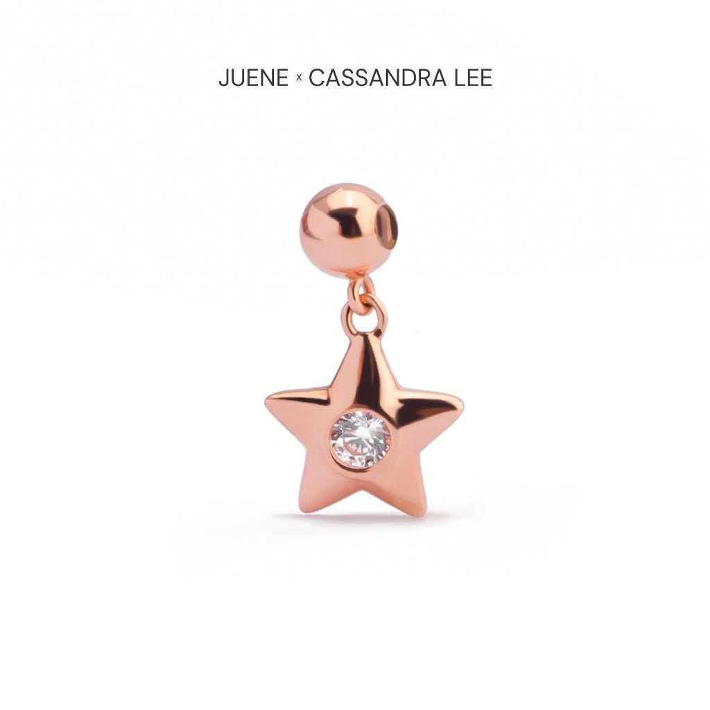Liontin Emas 7k - Star Gold Charm - With Love Collection - Cassandra Lee x Juene Jewelry - Juene