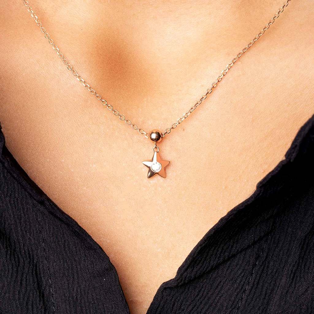 Liontin Emas 7k - Star Gold Charm - With Love Collection - Cassandra Lee x Juene Jewelry - Juene