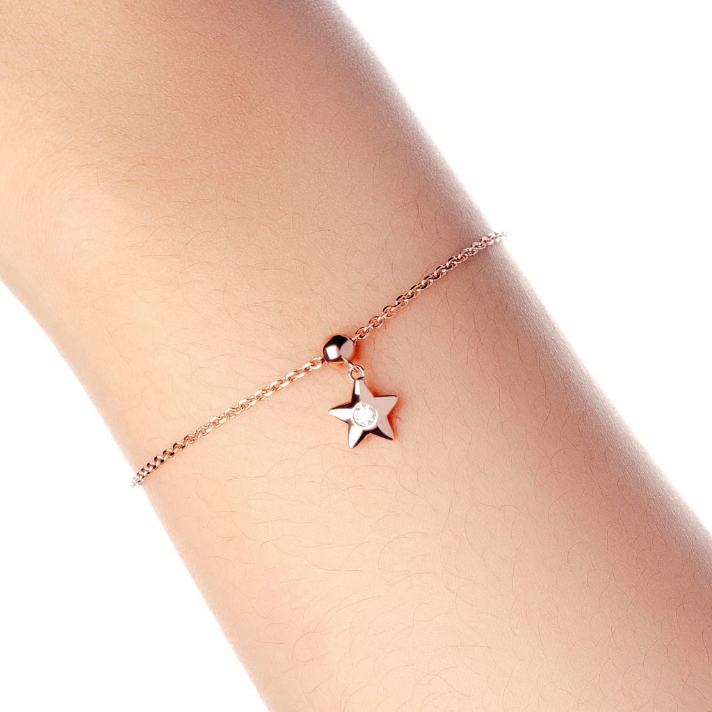 Liontin Emas 7k - Star Gold Charm - With Love Collection - Cassandra Lee x Juene Jewelry - Juene