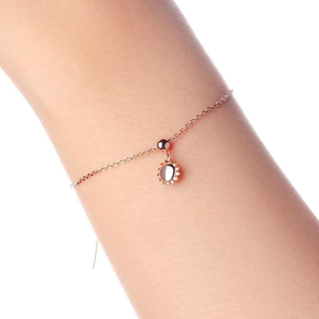 Liontin Emas 7k - Sun Gold Charm - With Love Collection - Cassandra Lee x Juene Jewelry - Juene