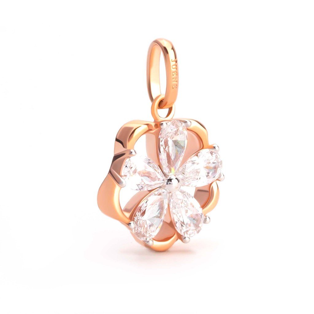 Liontin Emas 7k - Tisa Gold Pendant - Dotsy Collection - Juene Jewelry - Juene