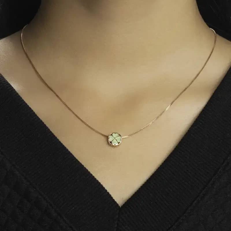 Liontin Emas 7k - Wishful Gold Pendant - Luxxe 03 Collection - Juene Jewelry - Juene