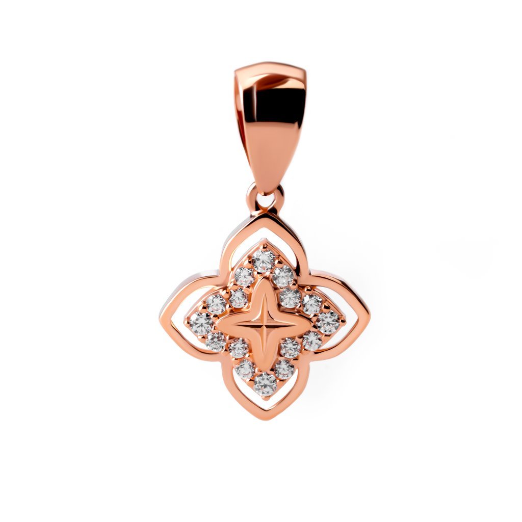 Liontin Emas 8K - Lior Gold Pendant - Terra Collection - Juene Jewelry - Juene