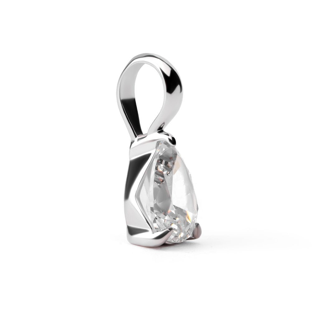 Liontin Emas 8K - Teardrop Gold Pendant - Terra Collection - Juene Jewelry - Juene