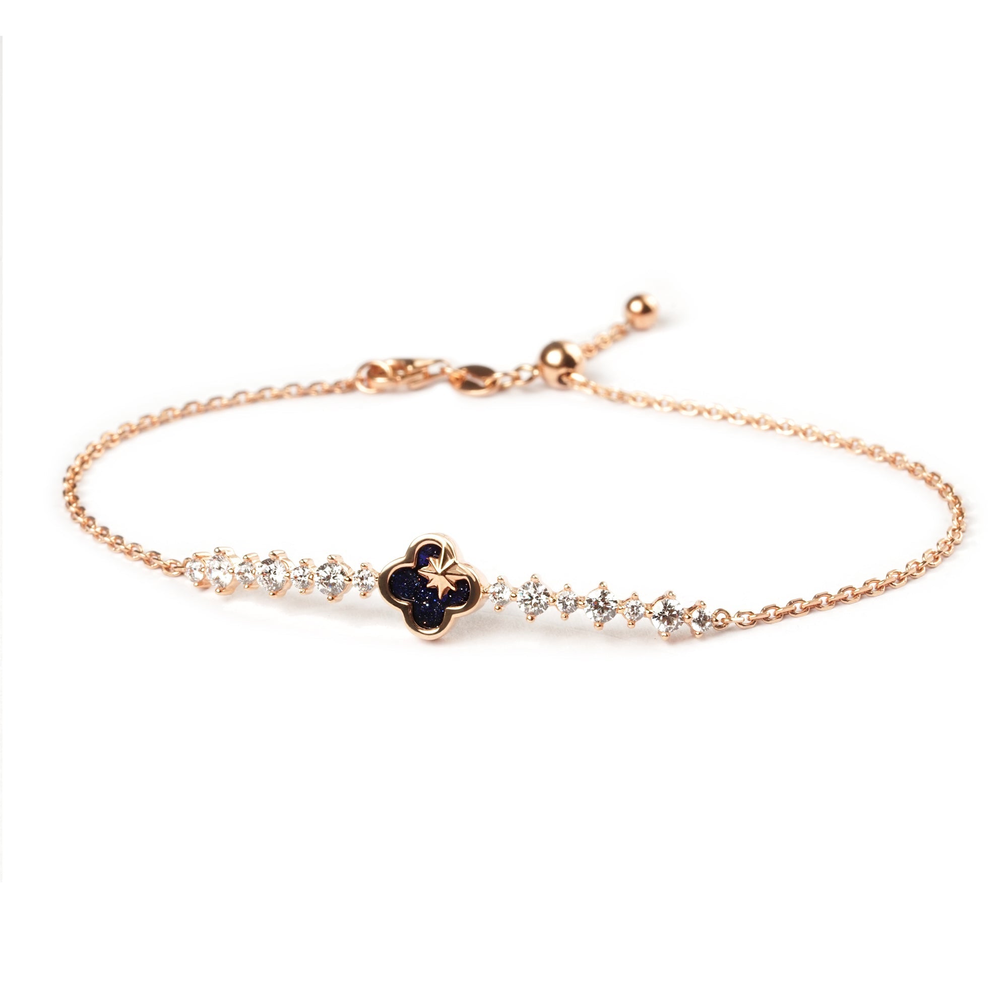 Aquila Gold Bracelet - Milky Way - Juene Jewelry