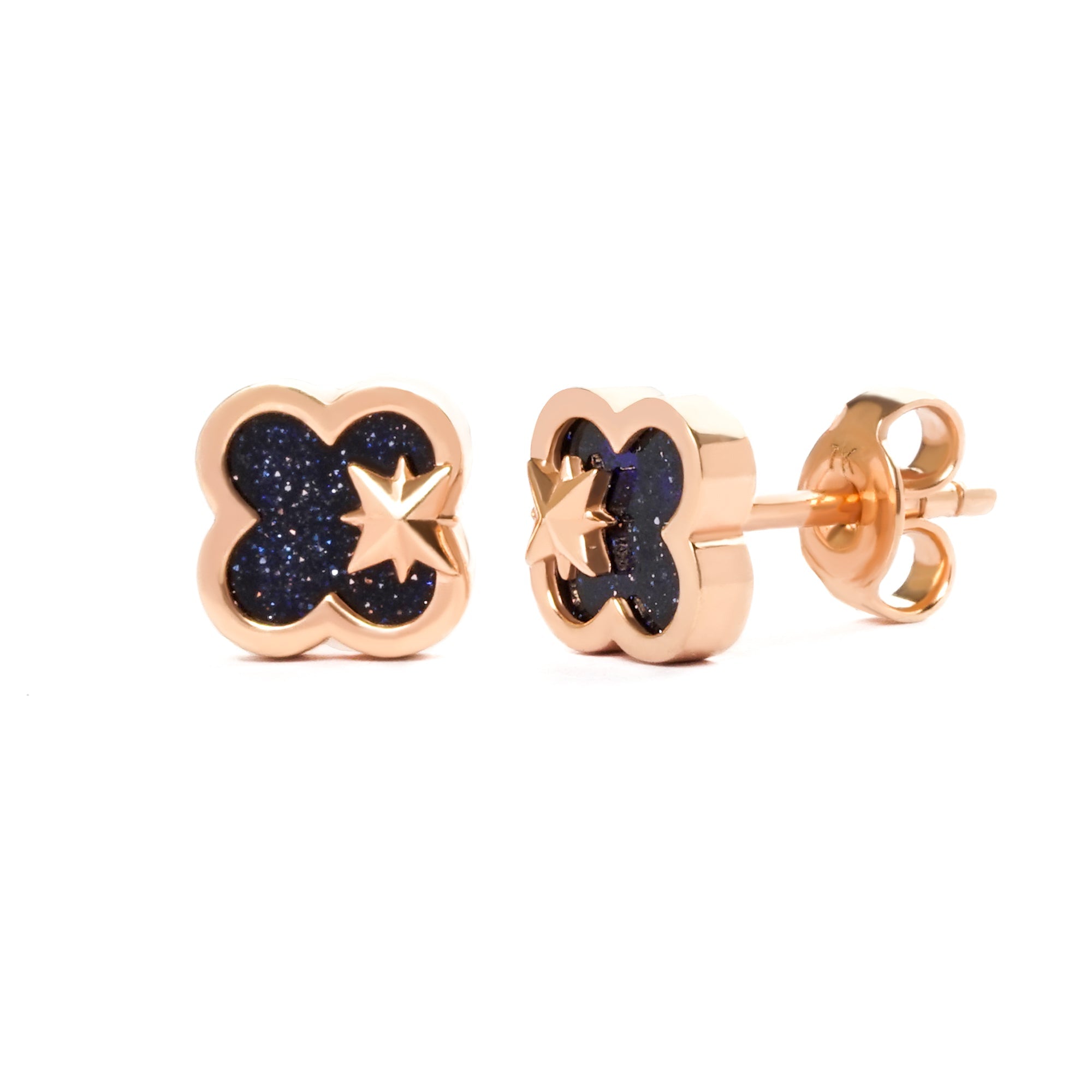 Aquila Gold Earring - Milky Way - Juene Jewelry