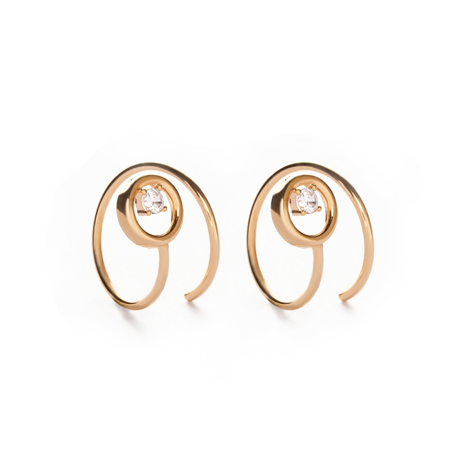 Circle Of Joy Earrings - Basic - Juene Jewelry