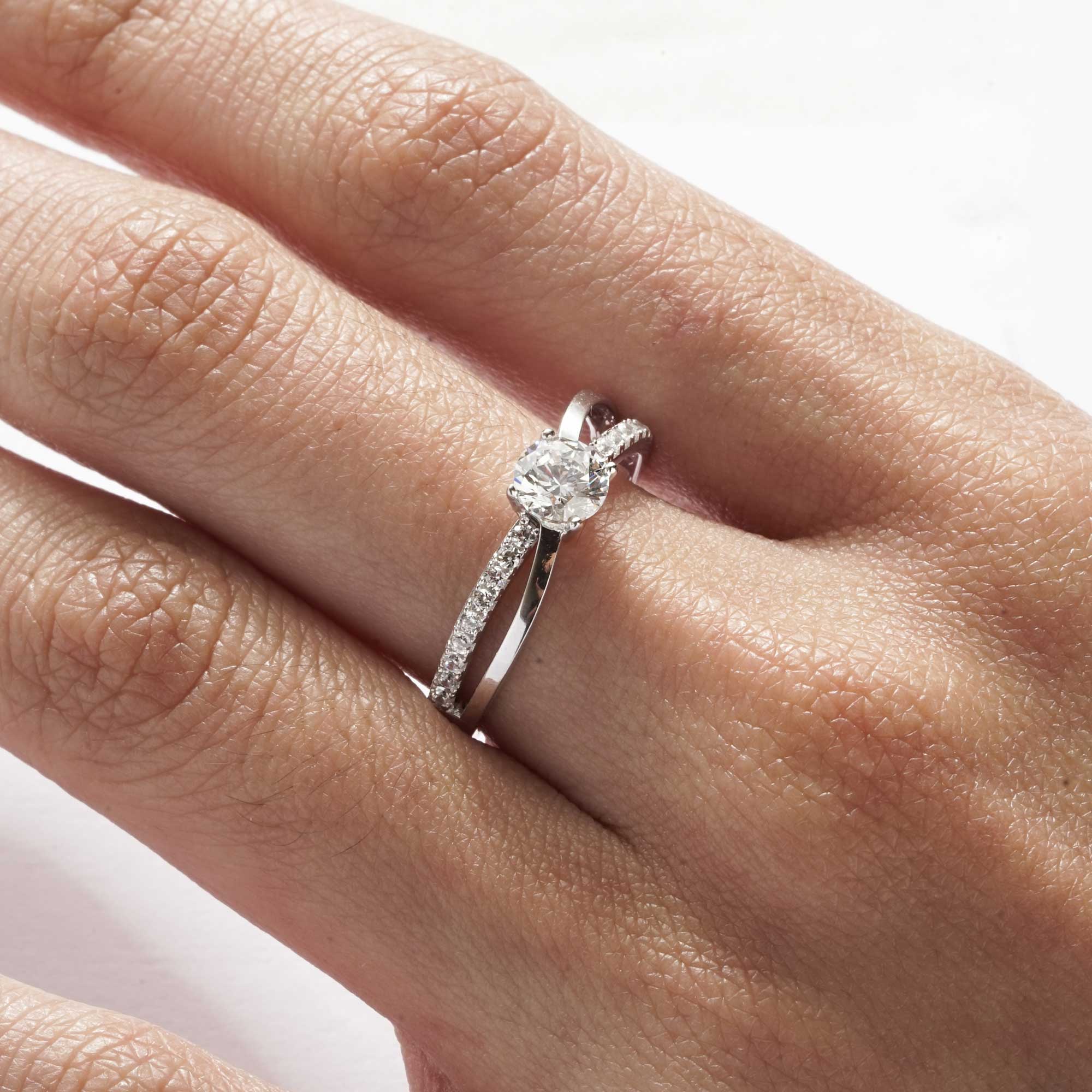 Giselle Solitaire Gold Ring - Florence