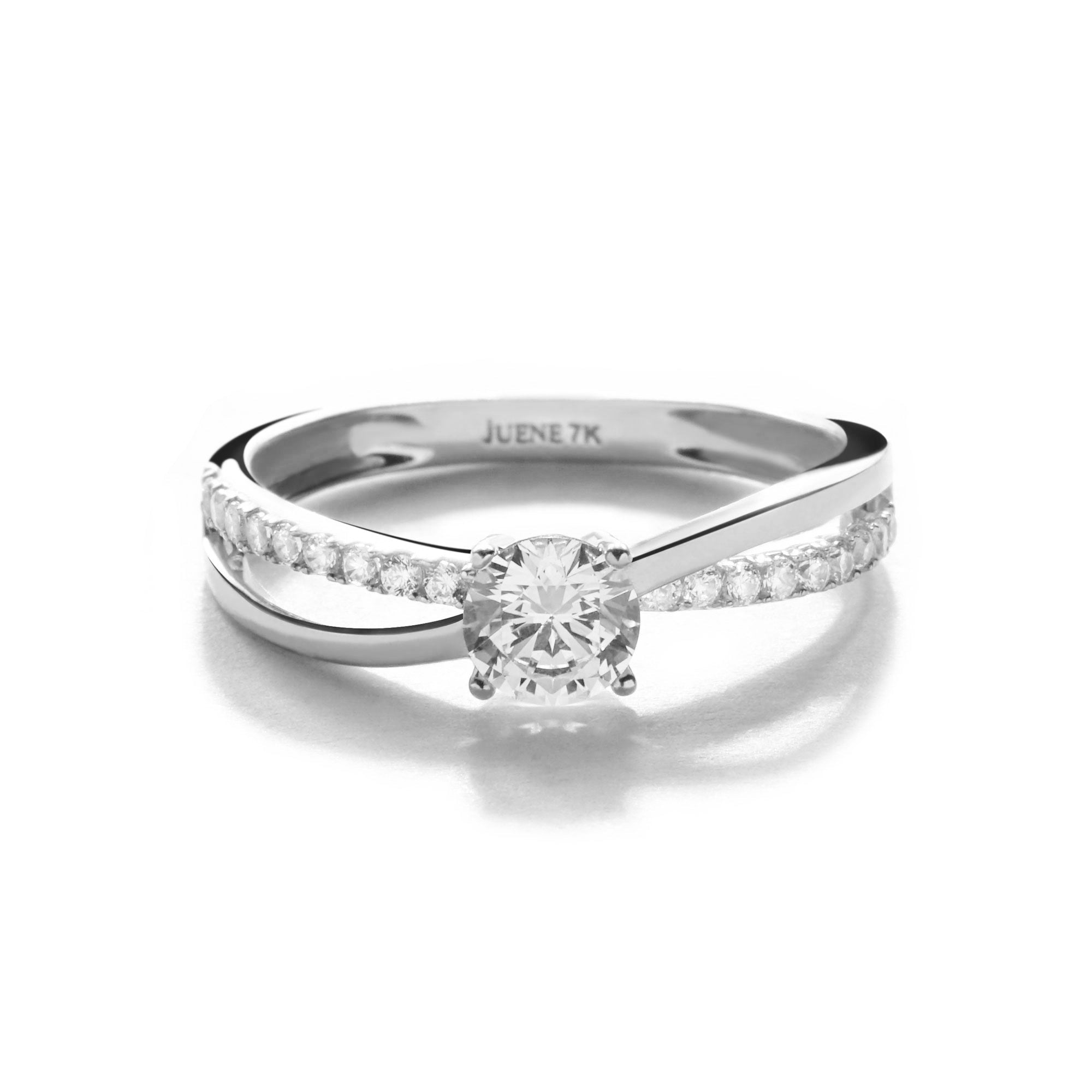 Giselle Solitaire Gold Ring - Florence