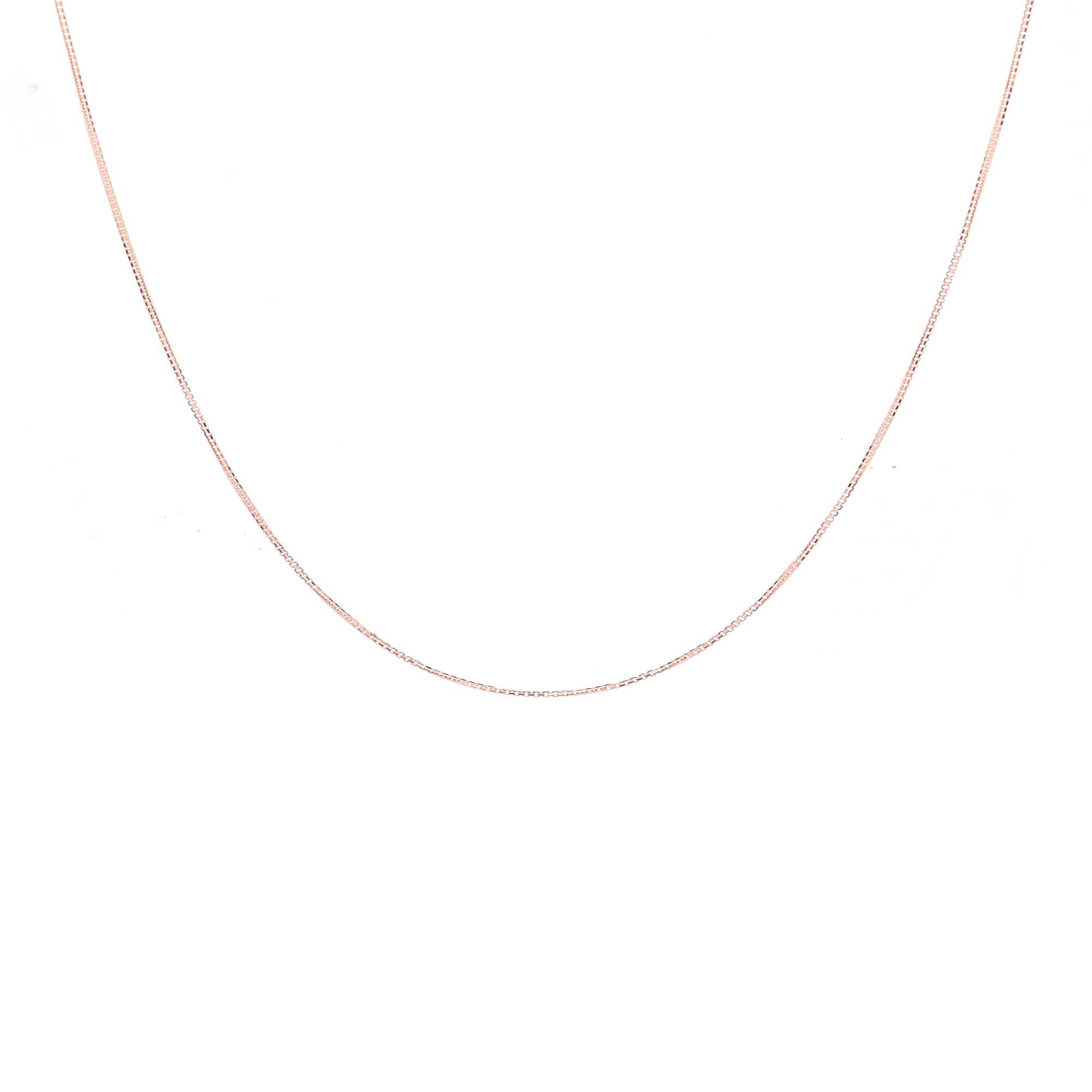 Italy Concave 0.35 Gold Necklace