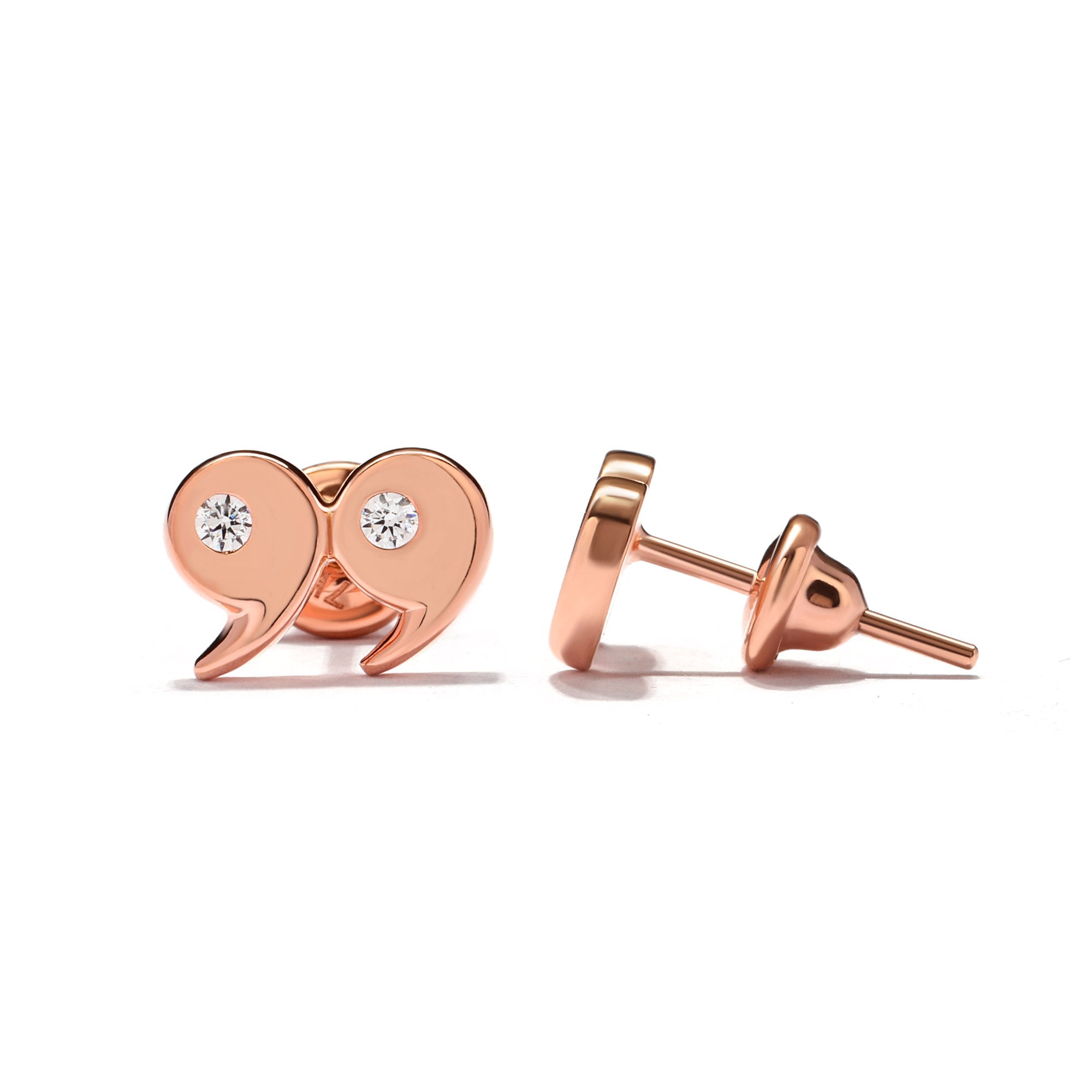 SIGN QUOTE EARRINGS - Juene Jewelry