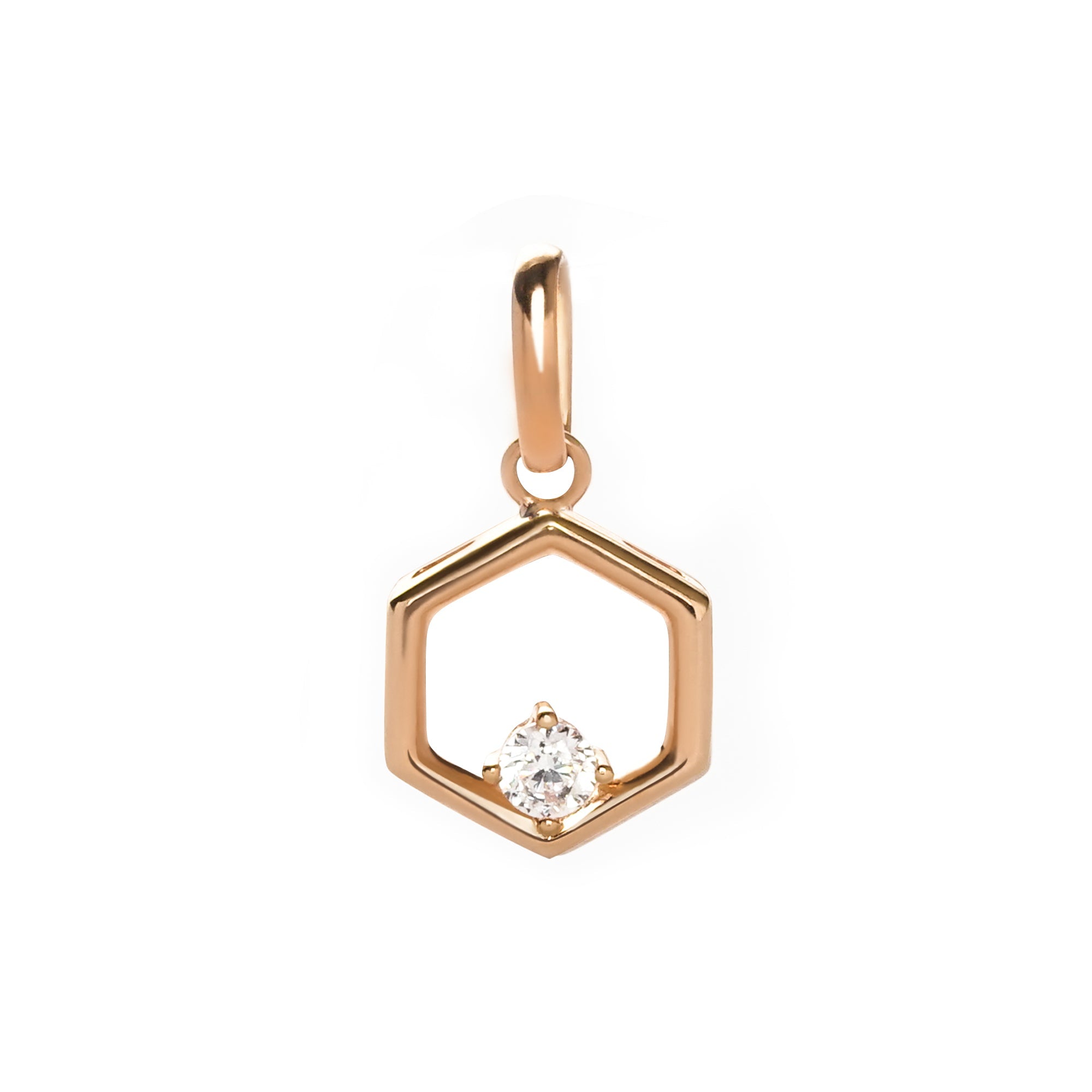 Sweet Honeycomb Pendant - Basic - Juene Jewelry