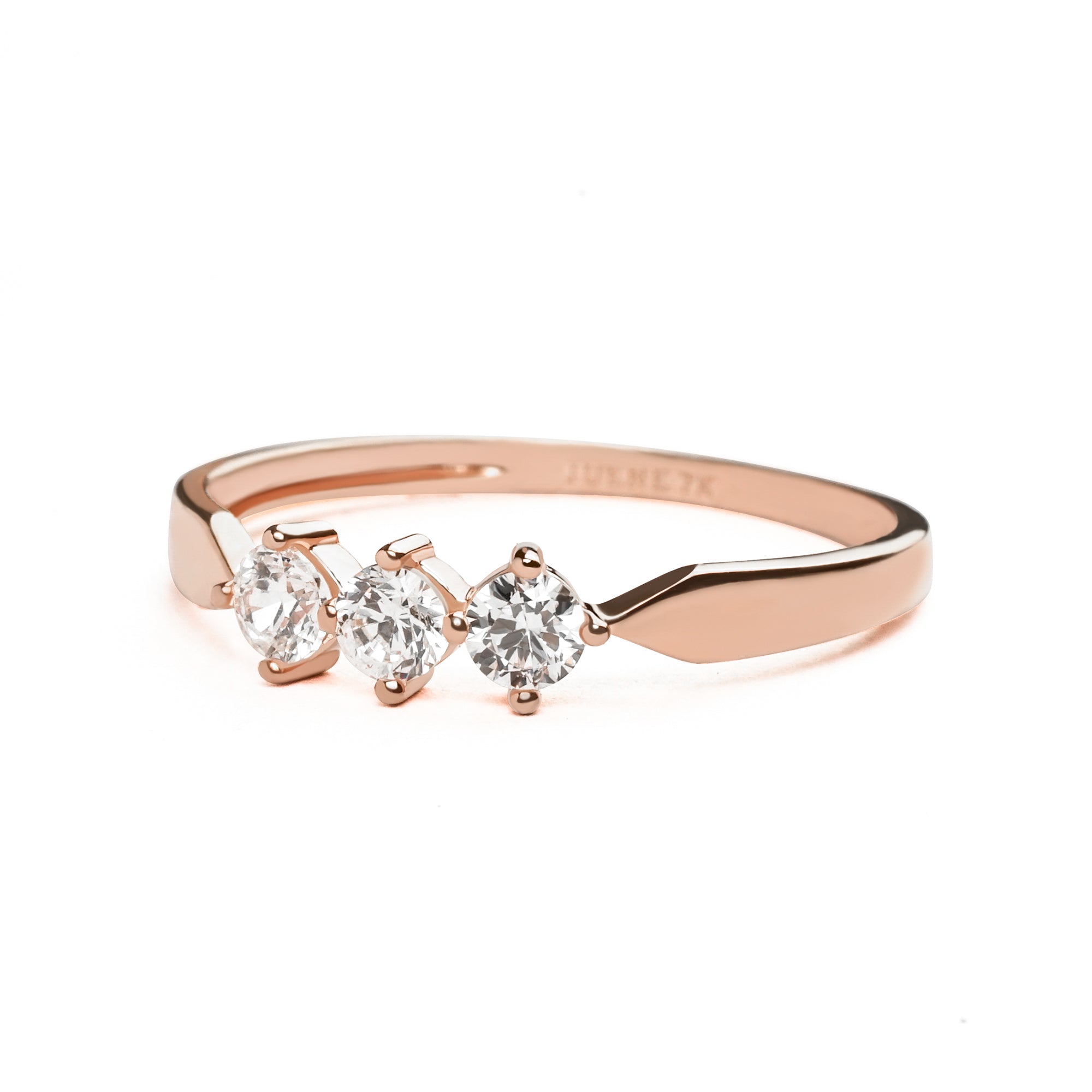 Thalia Gold Ring - Mariposa - Juene Jewelry
