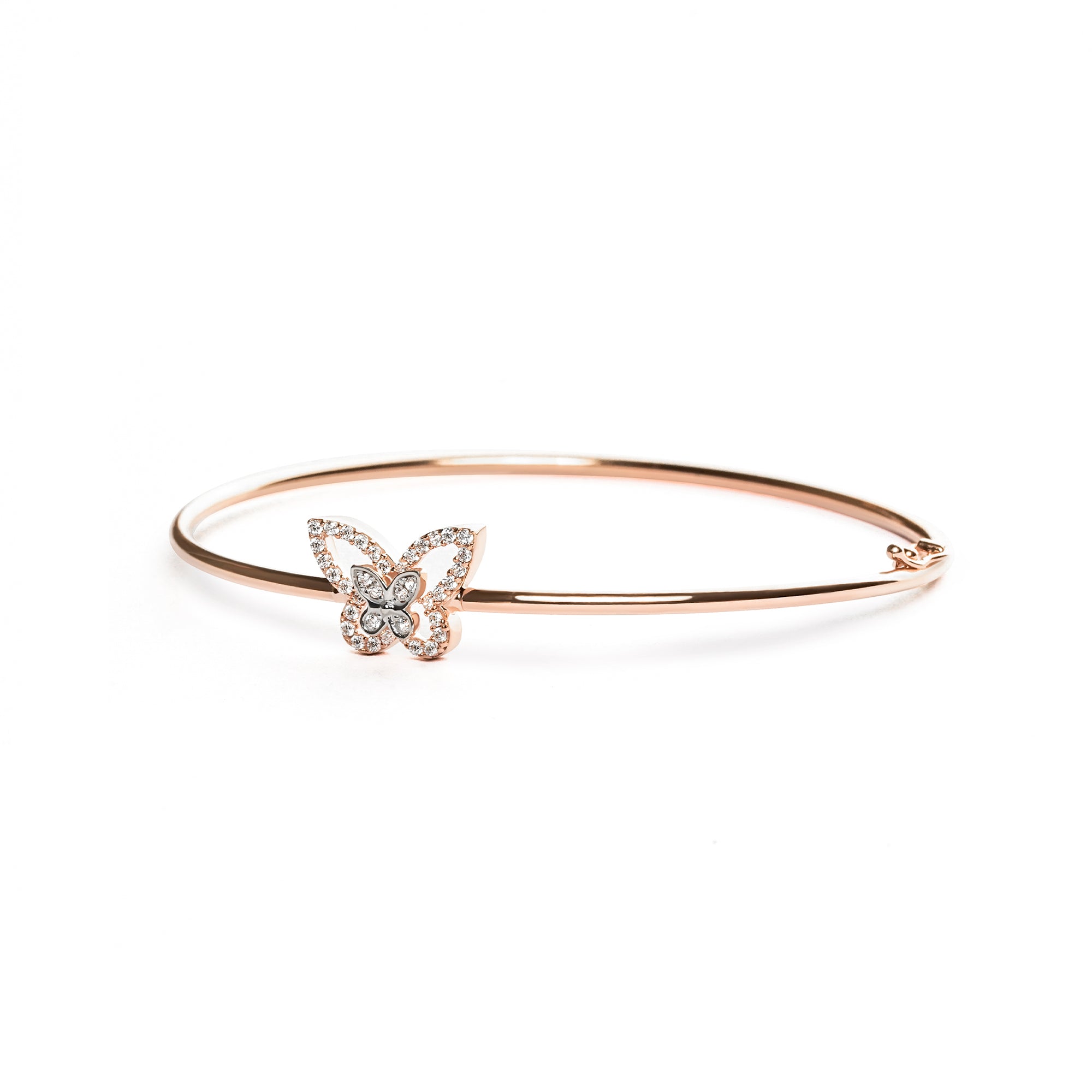 Vanessa Gold Bangle - Mariposa - Juene Jewelry