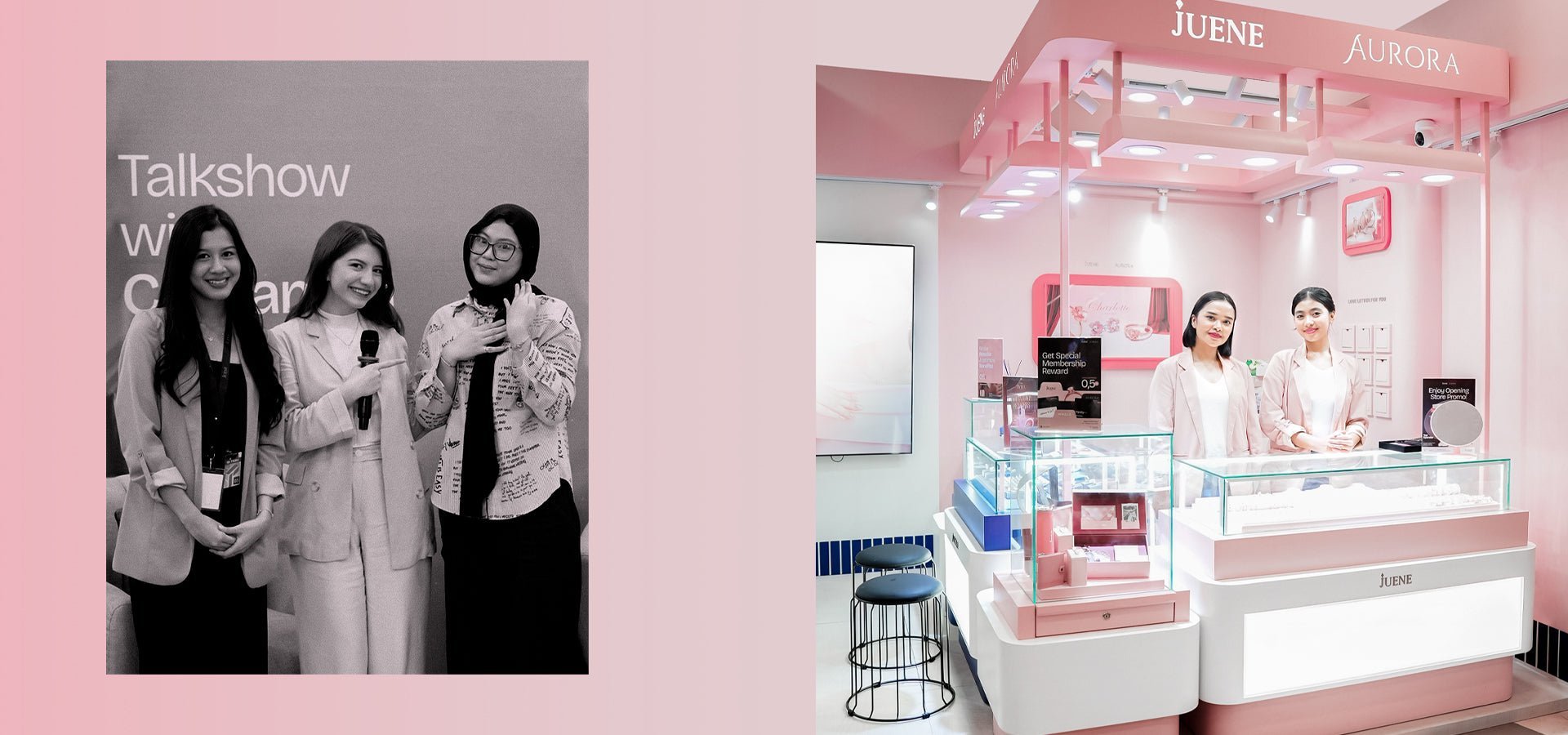 Grand Opening Juene Jewelry dan Aurora Gold di Yogya Bogor Junction - Juene