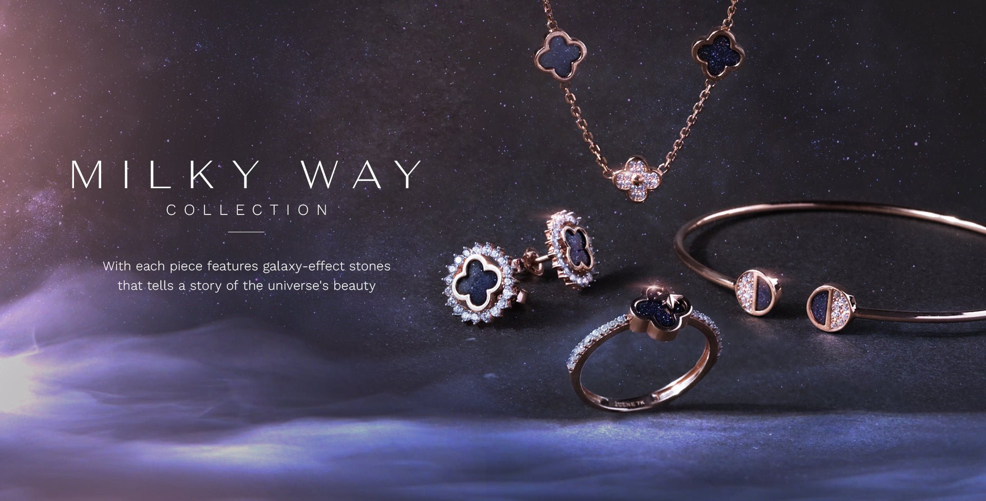 Perhiasan Unik Bertema Galaxy. “Milky Way Collection” - Juene