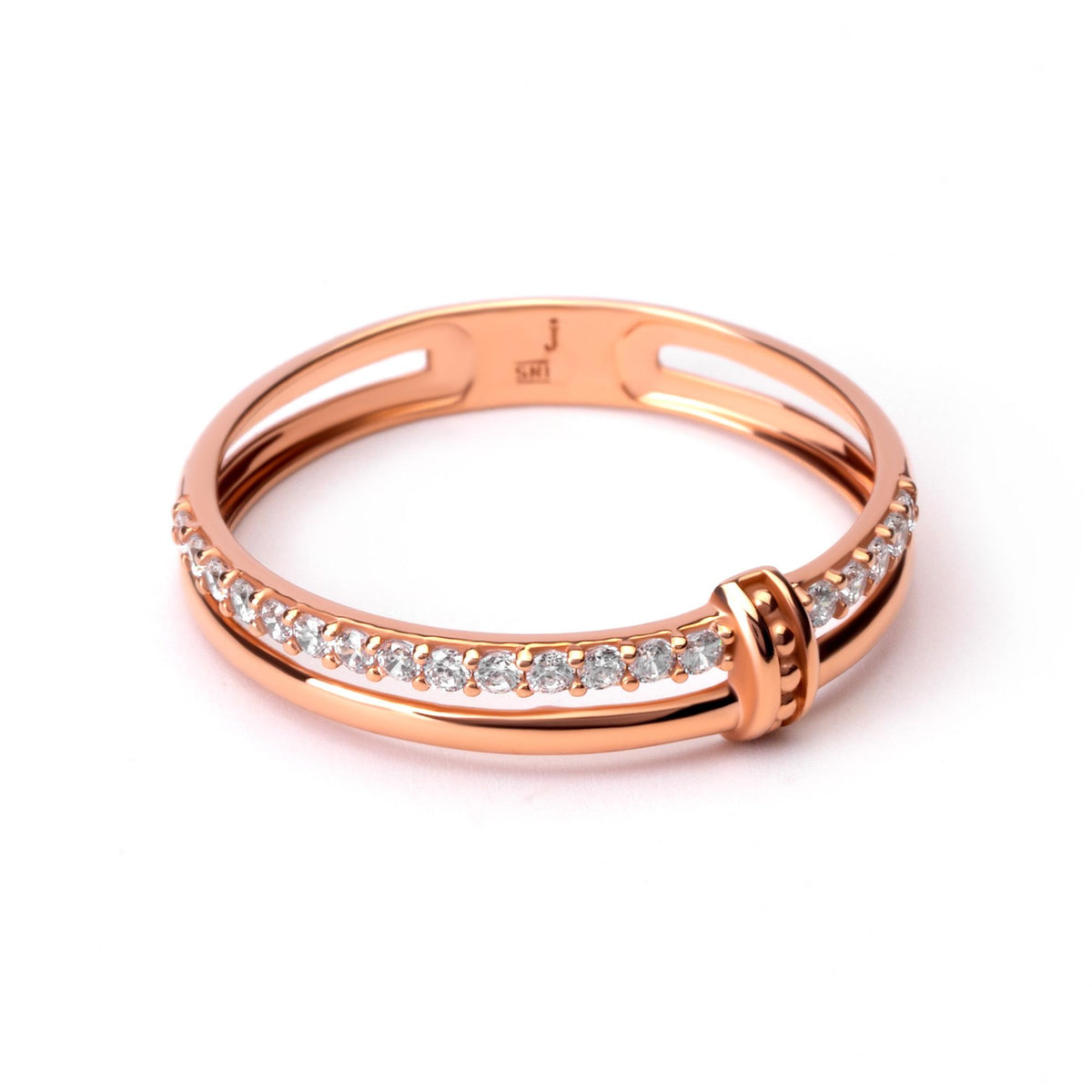 Cincin Emas 8K - Tacha  Gold Ring - Terra Collection - Juene Jewelry