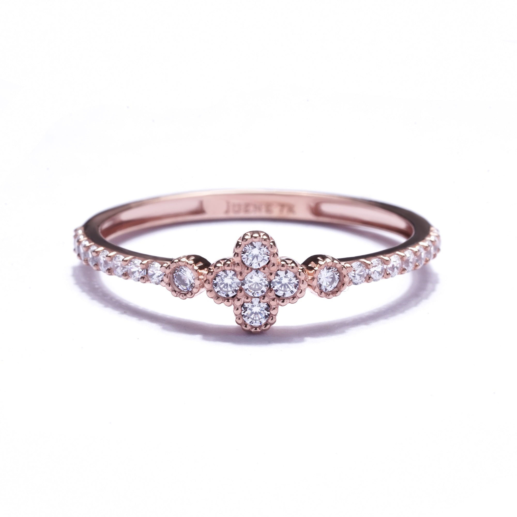 Adore Gold Ring - Dazzling Juene Colletion