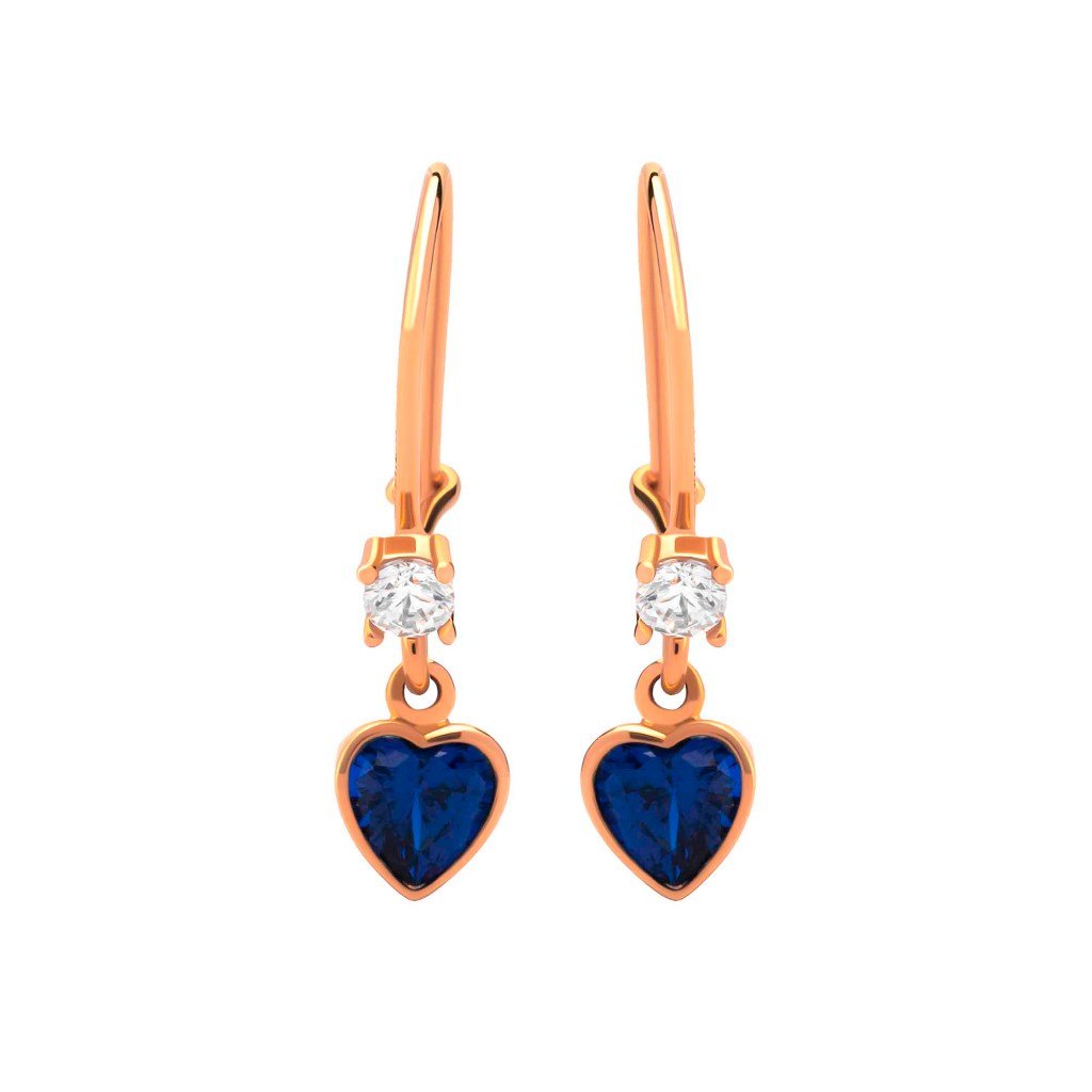 Anting Dewi Emas 7k - Ciel Gold Earring - Moonveil Collection - Juene Jewelry - Juene