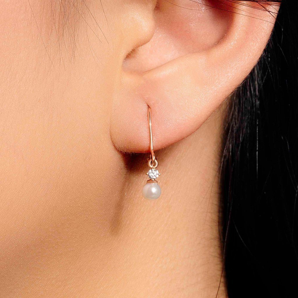 Anting Dewi Emas 7k - Laya Gold Earring - Luxxe 04 Collection - Juene Jewelry - Juene