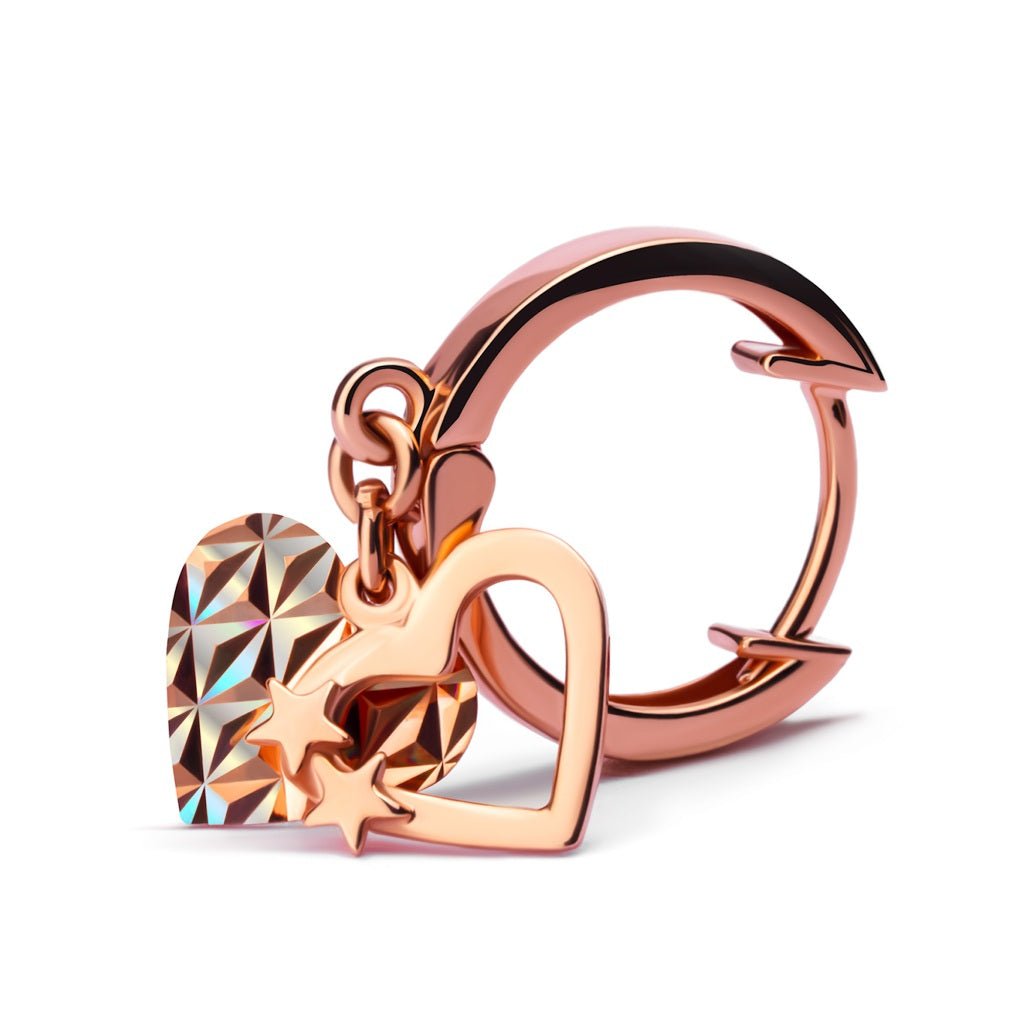 Anting Emas 7k - Mary Hoops Earring - Lumina Collection - Juene Jewelry - Juene