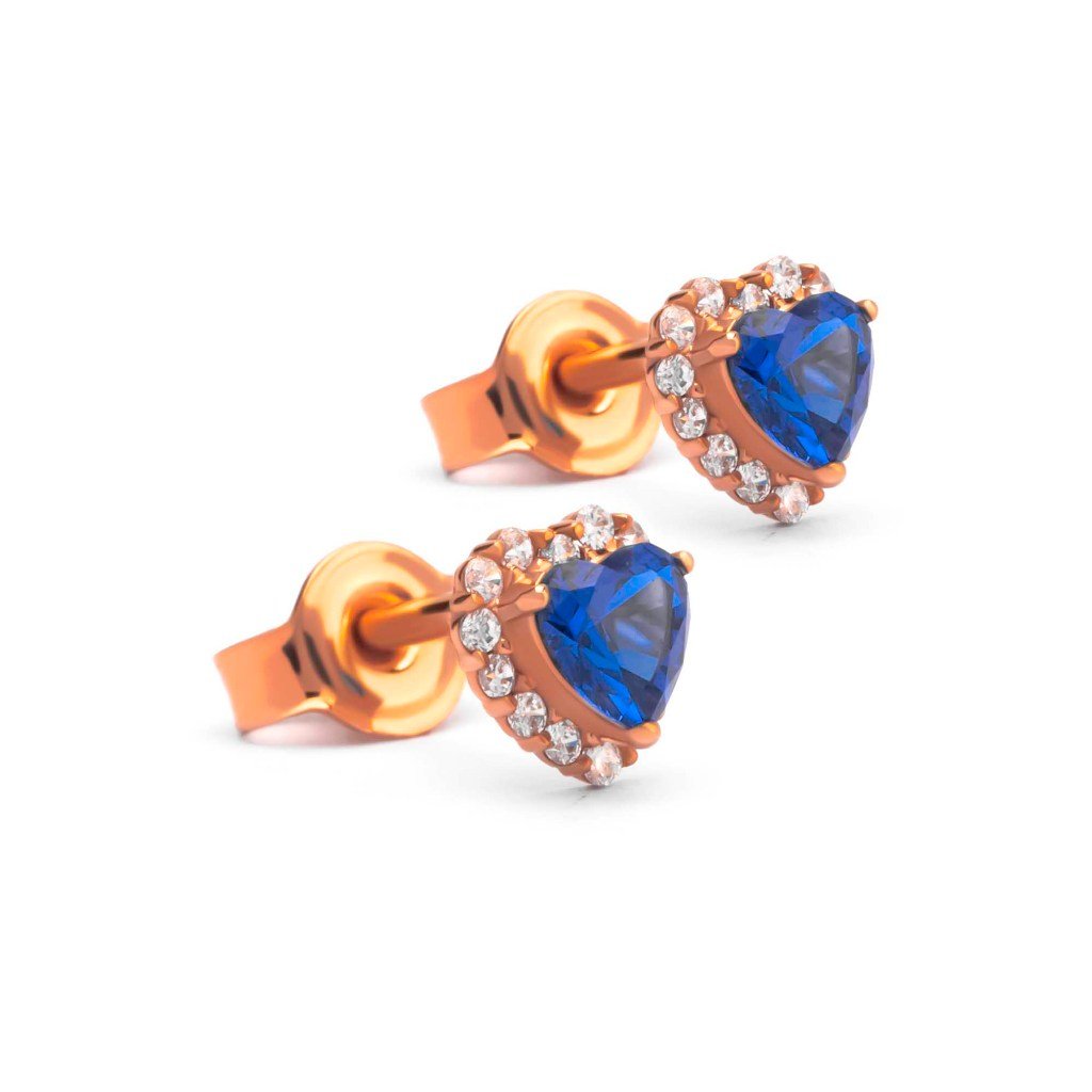 Anting Stud Emas 7k - Azula Gold Earring - Moonveil Collection - Juene Jewelry - Juene