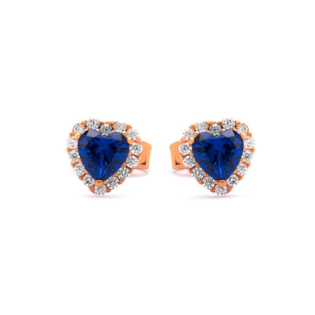 Anting Stud Emas 7k - Azula Gold Earring - Moonveil Collection - Juene Jewelry - Juene
