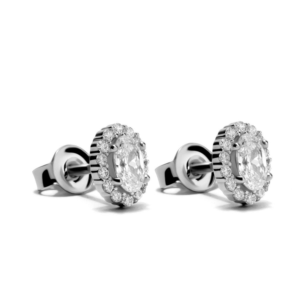 Anting Stud Emas 7k - Maza Gold Earring - Glacia Collection - Juene Jewelry - Juene