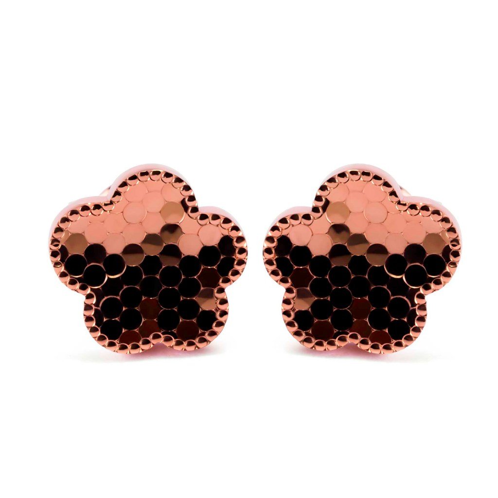 Anting Stud Emas 8k - Naomi Gold Earring - Evelina Collection - Juene Jewelry - Juene Jewelry