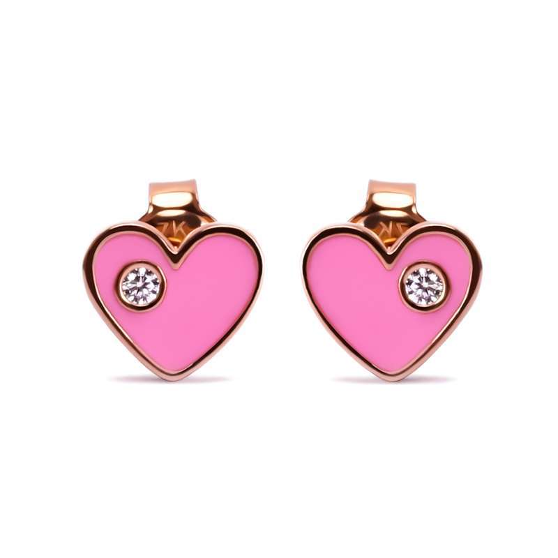 Anting Tusuk Emas 7k - Darling Gold Stud Earring - Cherish Collection - Juene Jewelry - Juene