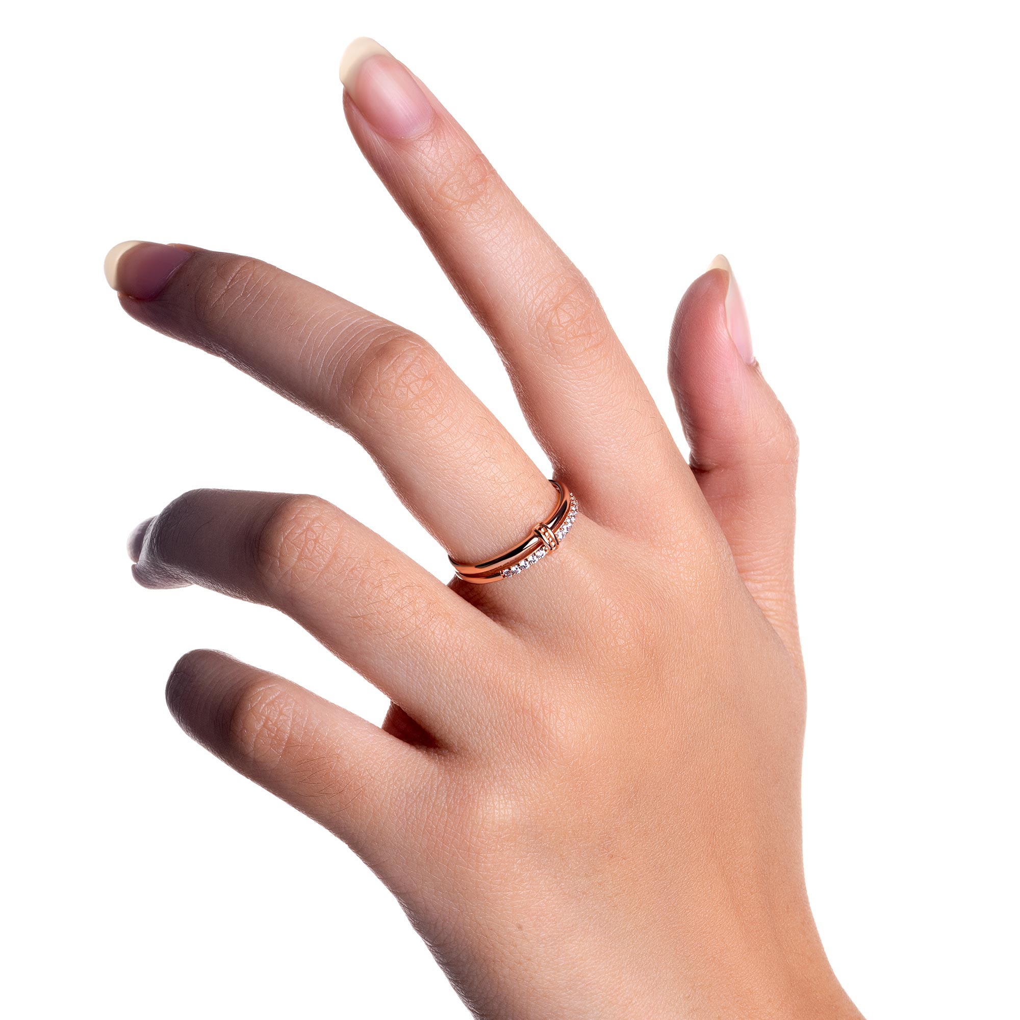 Cincin Emas 8K - Tacha  Gold Ring - Terra Collection - Juene Jewelry