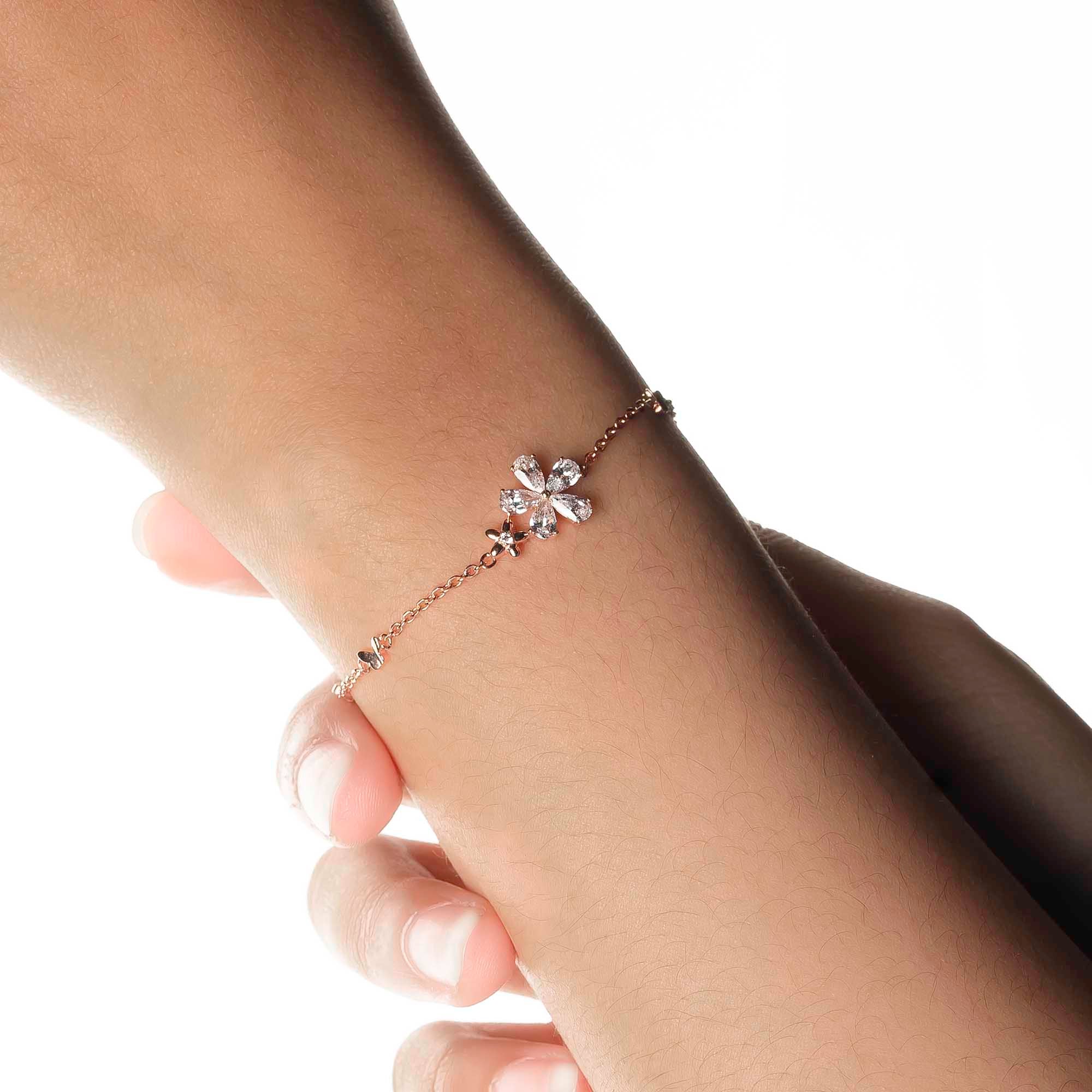 Gelang Serut Emas 7k - Bloom Gold Bracelet - Juene x Cassandra Lee Enchanted Collection - Juene Jewelry