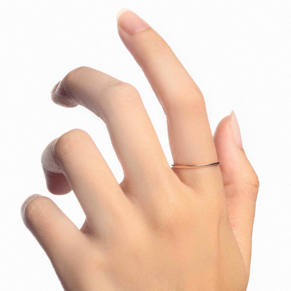 Cincin Emas 7k - Alana Gold Ring - Fivera Collection - Juene Jewelry - Juene