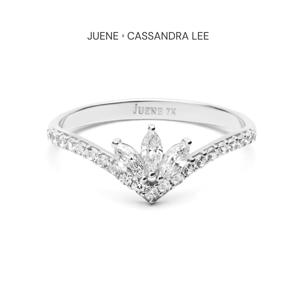 Cincin Emas 7k - Amouria Gold Ring - Juene x Cassandra Lee Enchanted Collection - Juene Jewelry - Juene