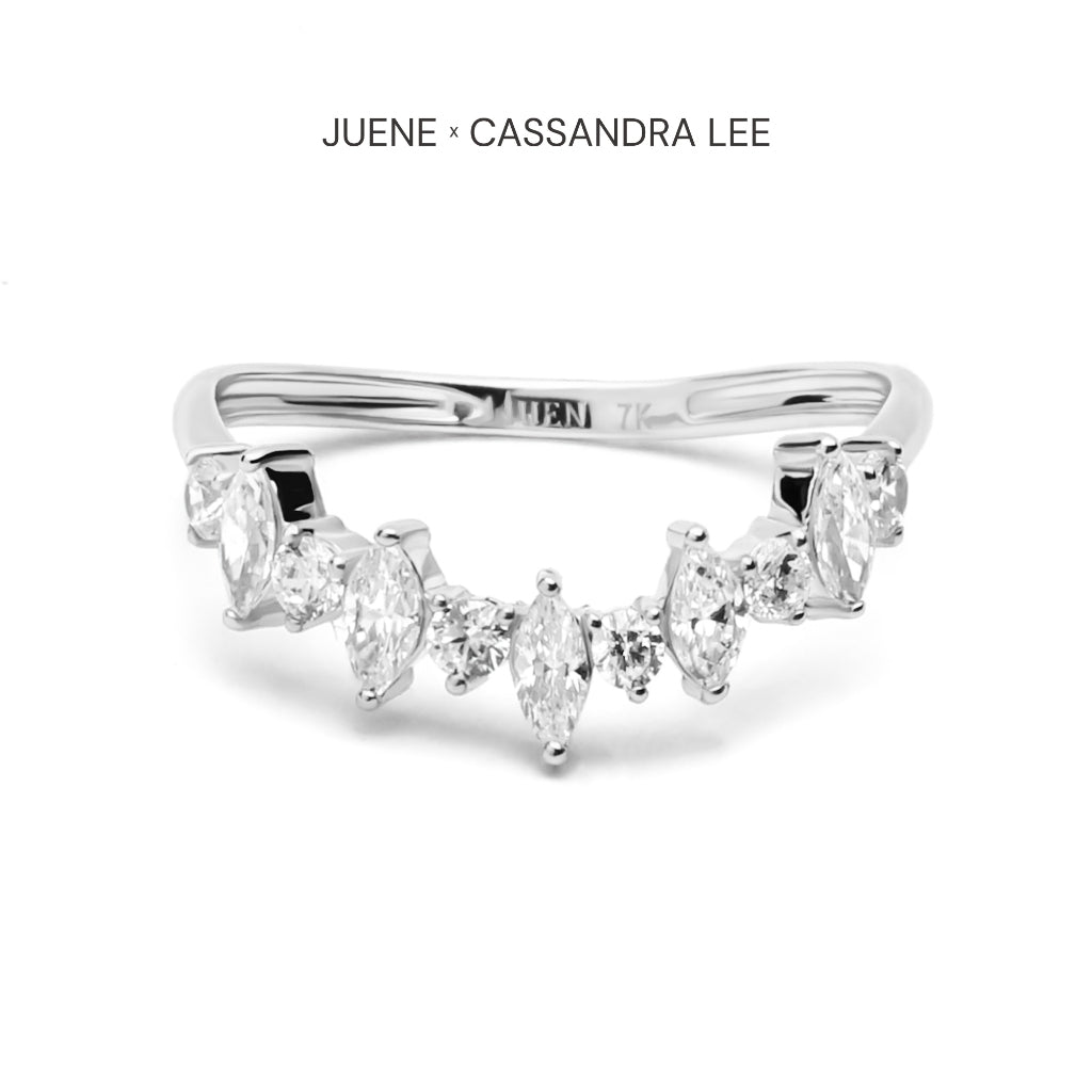 Cincin Emas 7k - Belleva Gold Ring - Juene x Cassandra Lee Enchanted Collection - Juene Jewelry - Juene